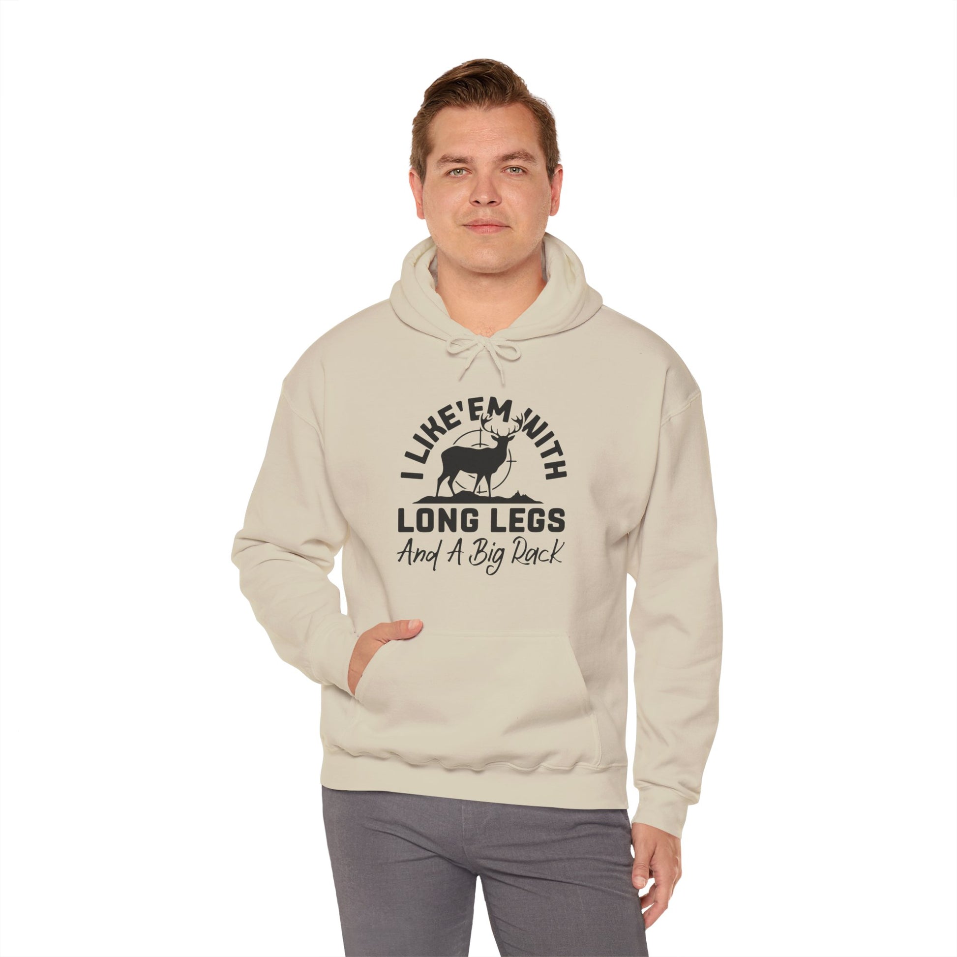 Hunting Graphic Hoodie Printify