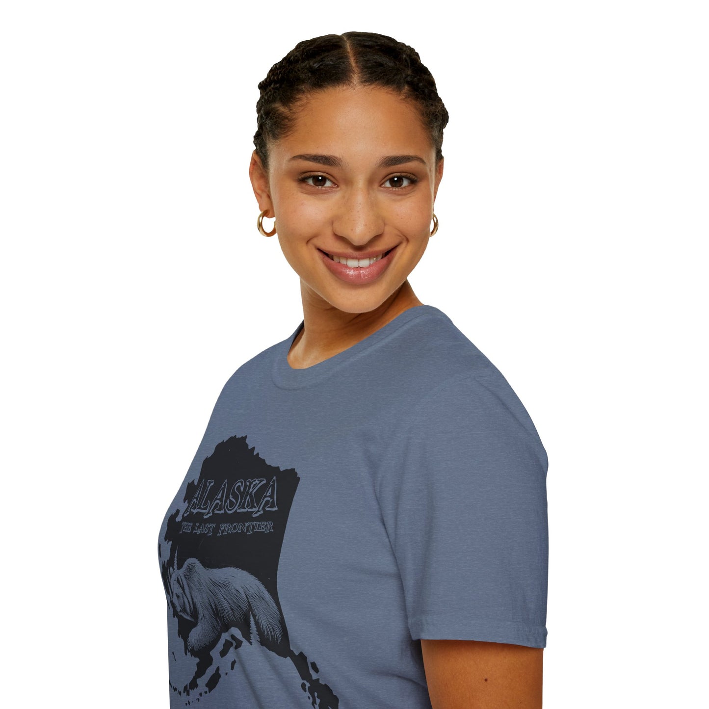 Alaska The Last Frontier Graphic Unisex Softstyle T-Shirt