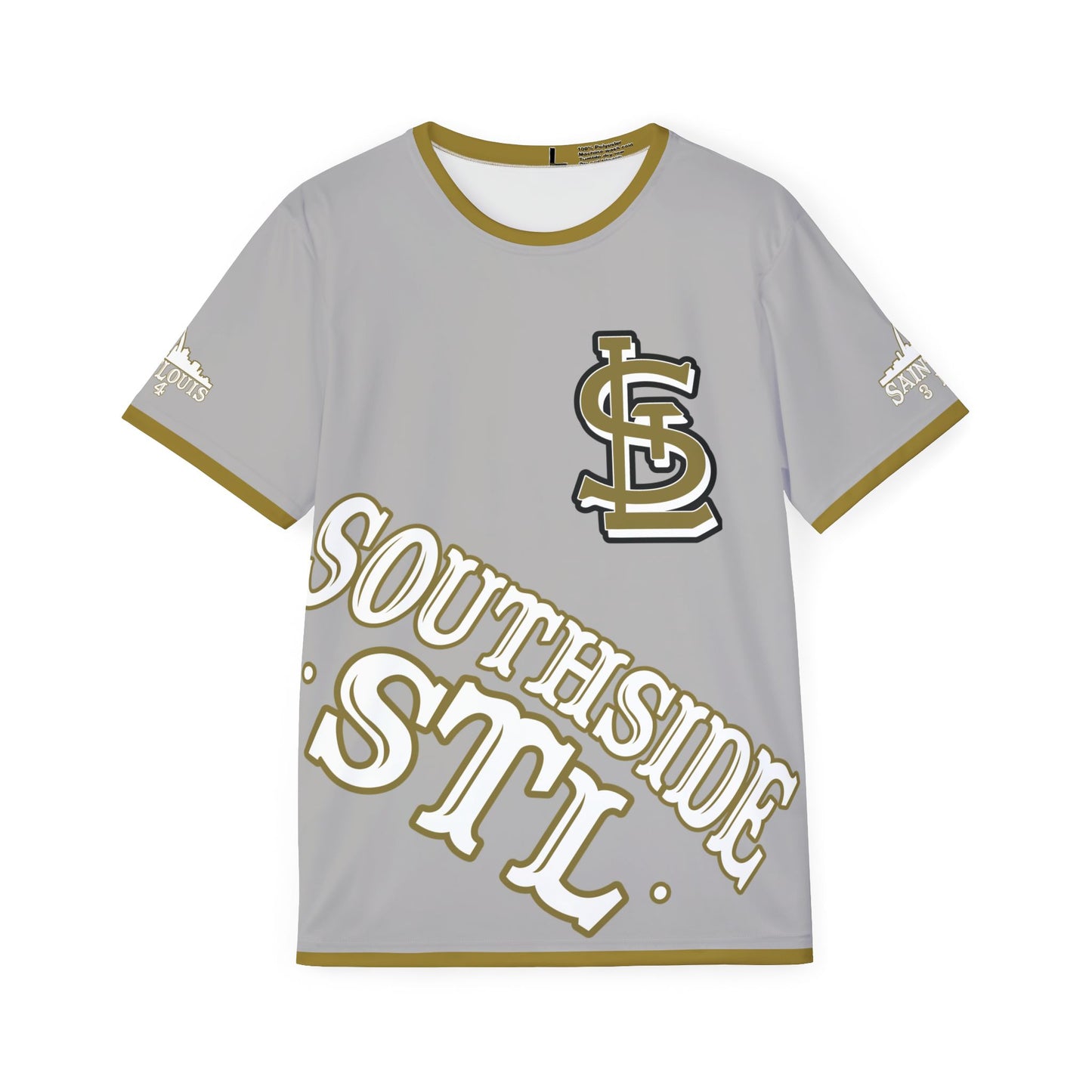 Southside STL All Over Print Sport Jersey (Light Grey)– Gold Skyline Edition