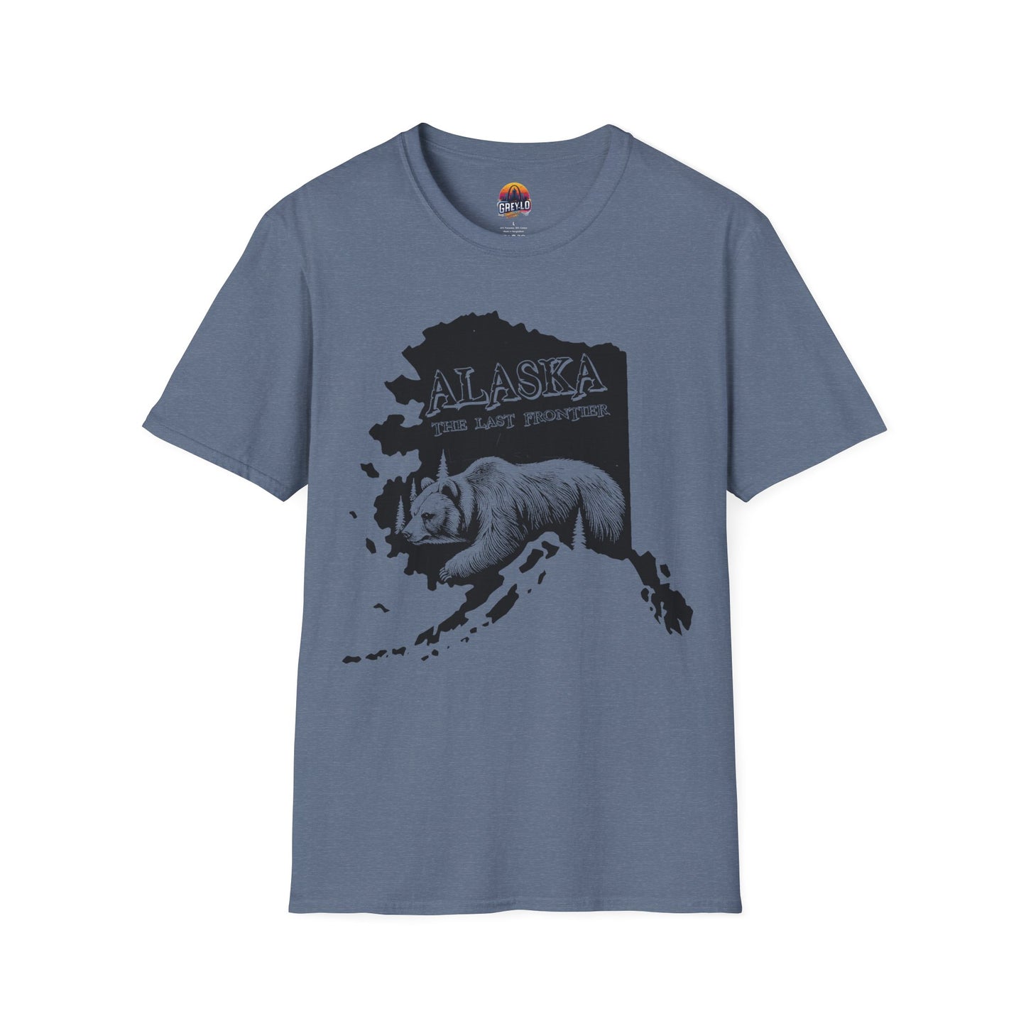 Alaska The Last Frontier Graphic Unisex Softstyle T-Shirt