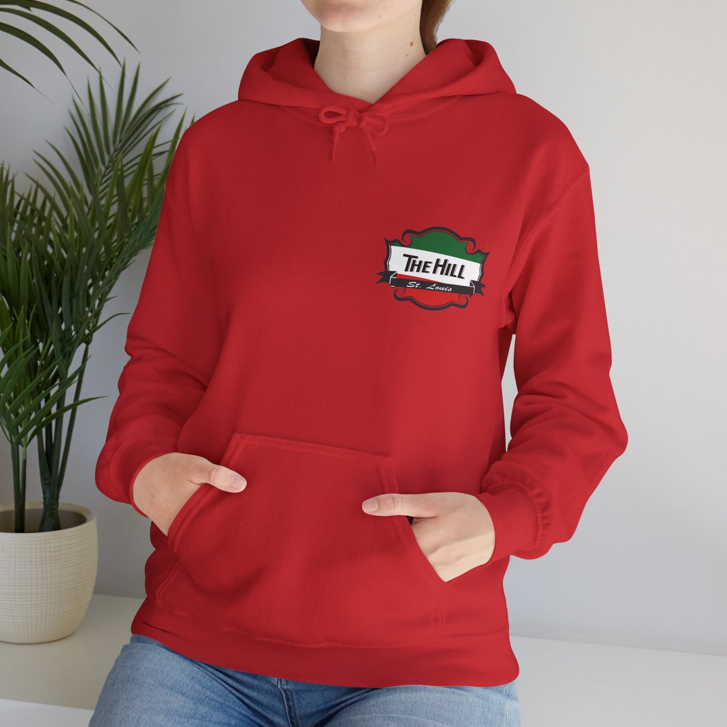 The Hill St. Louis Front & Back Hoodie Printify