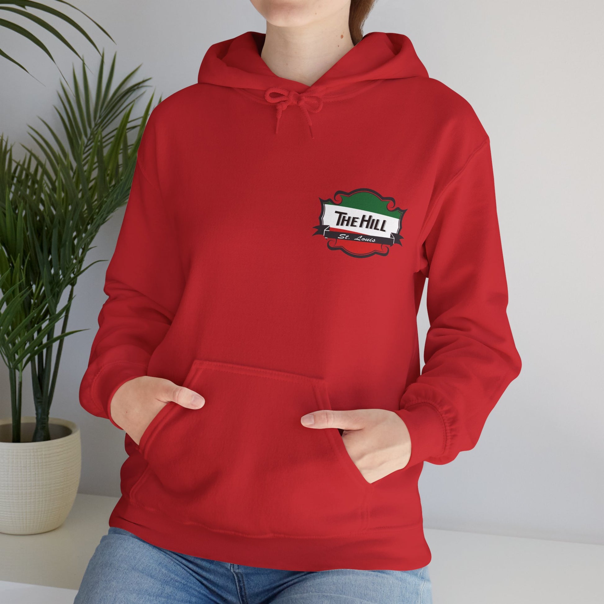 The Hill St. Louis Front & Back Hoodie Printify