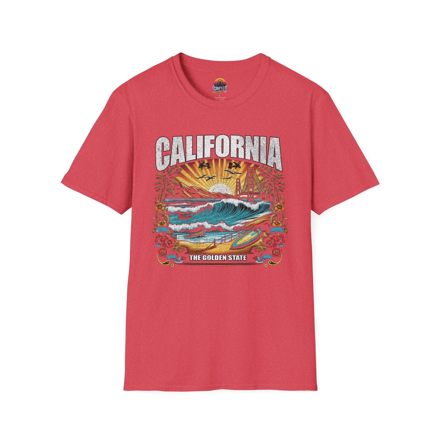 California The Golden State Graphic Tee