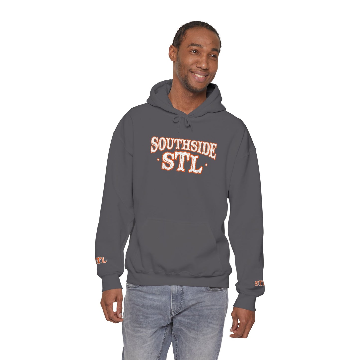 Embroidered Hoodie - Southside STL Design Printify