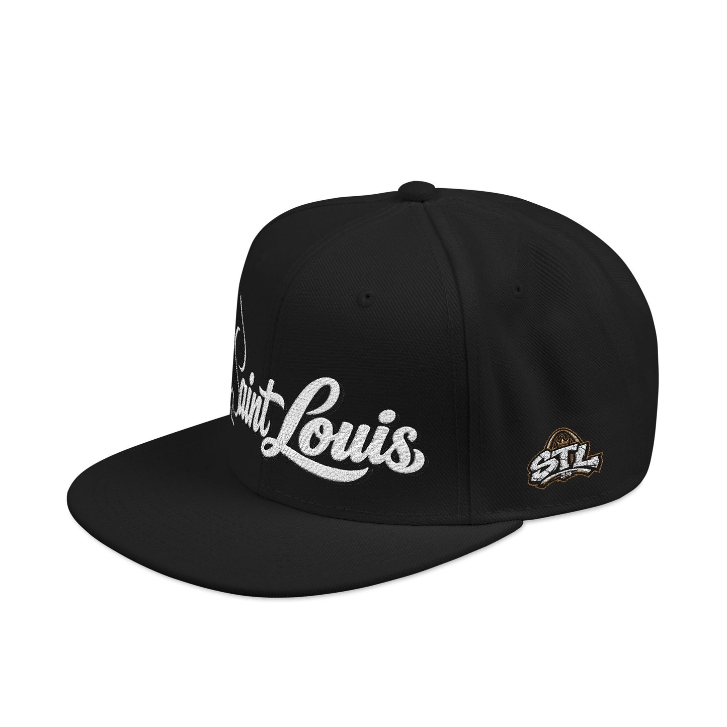 Embroidered 'Saint Louis' Snapback Hat
