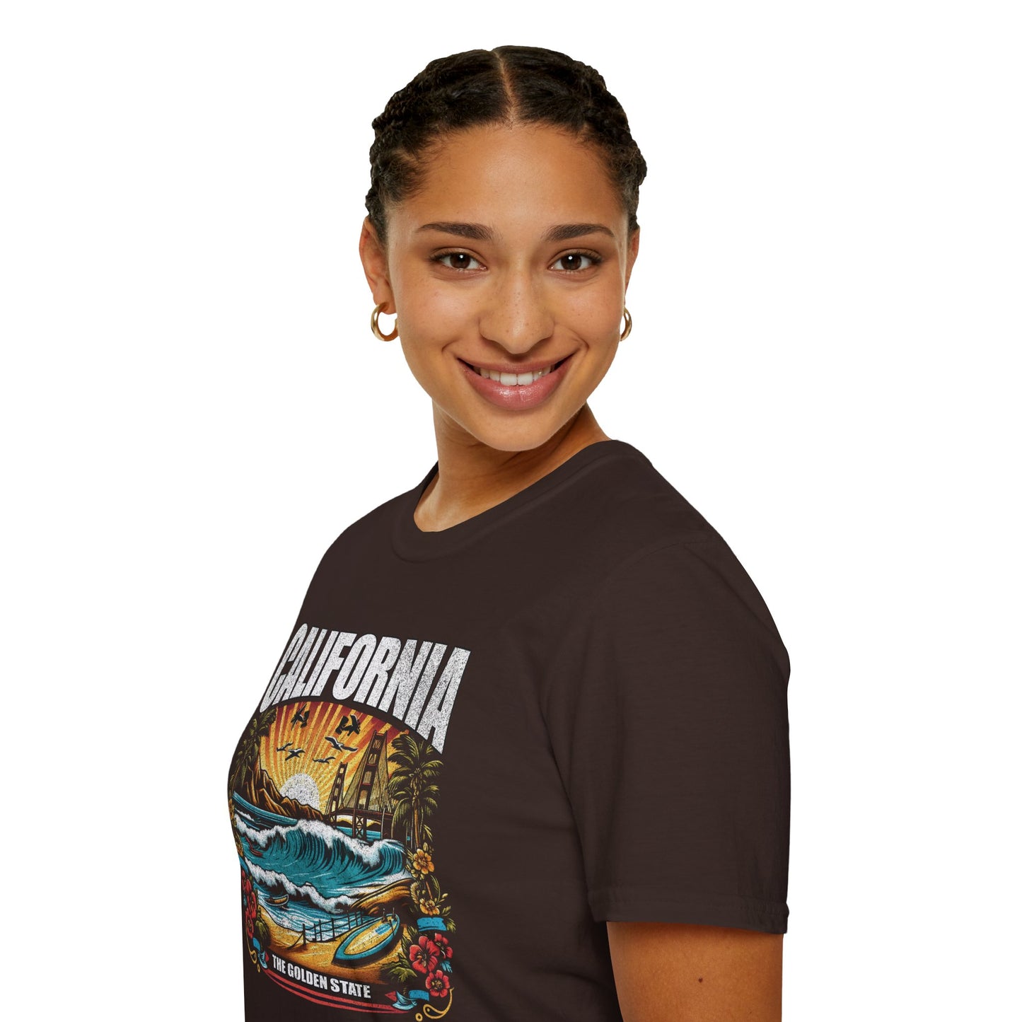 California The Golden State Graphic Tee