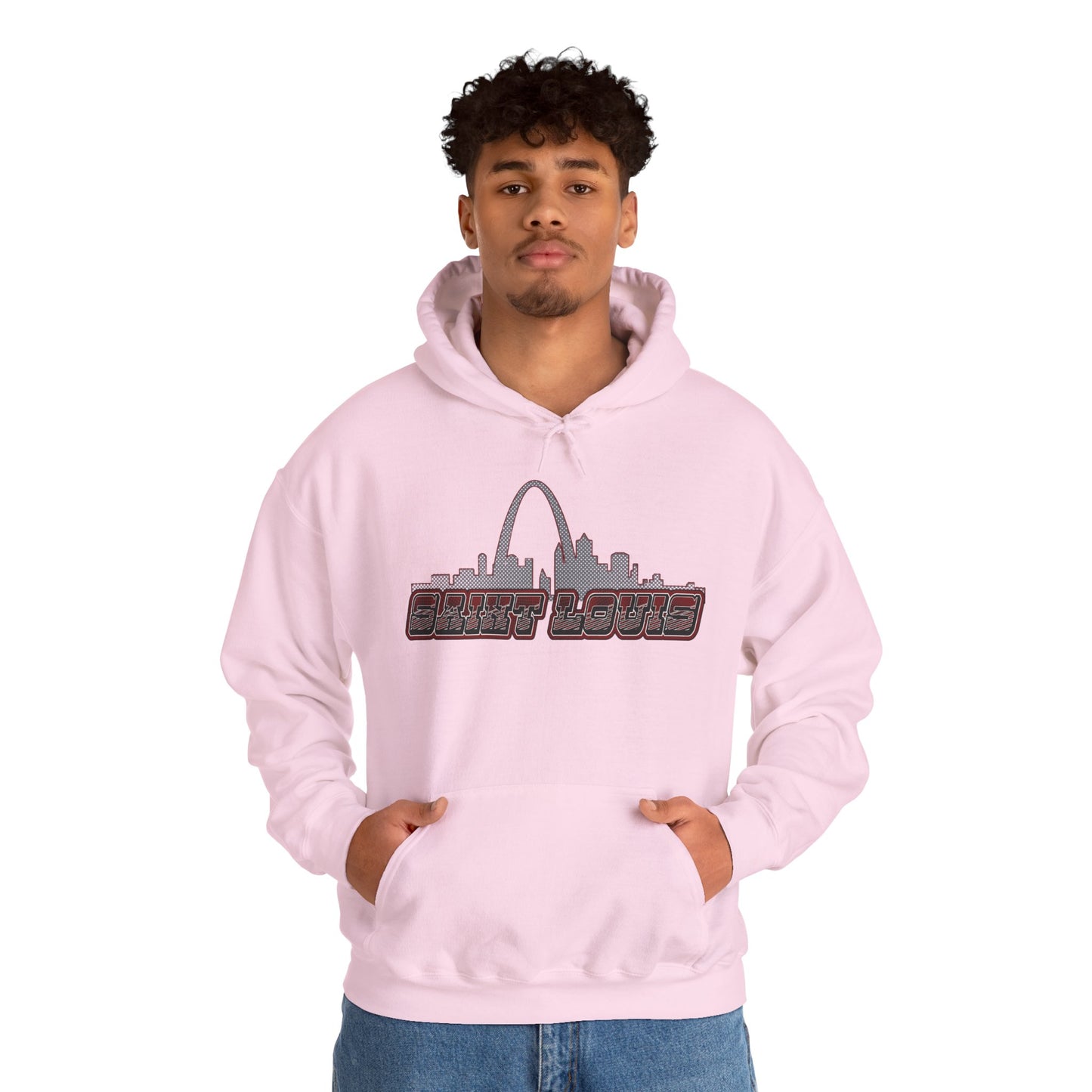 Saint Louis Graphic Hoodie - Unisex Sweatshirt Printify