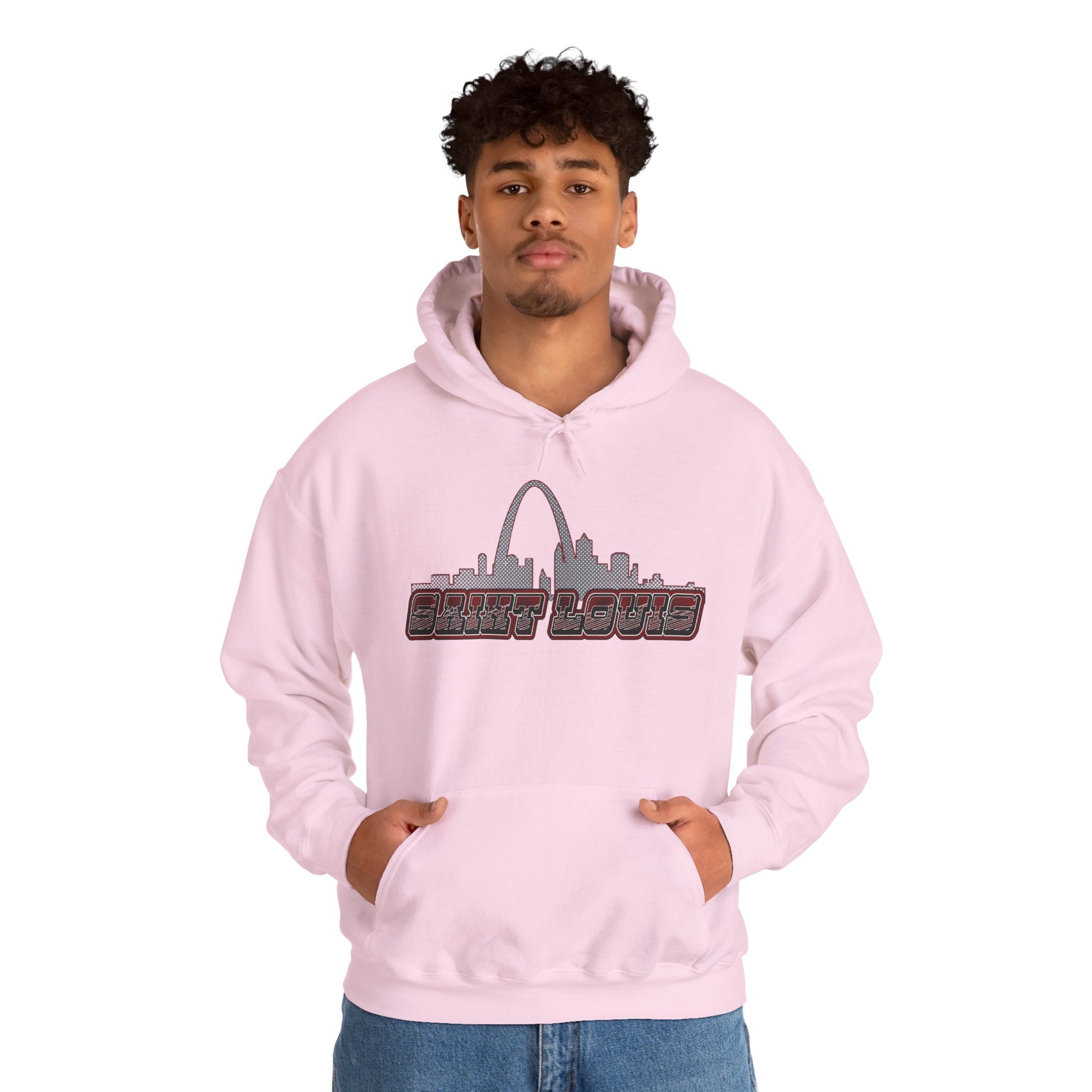 Saint Louis Graphic Hoodie - Unisex Sweatshirt Printify