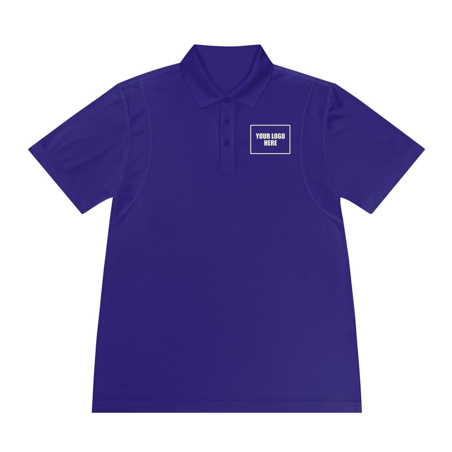 Customizable Sport Polo Work Shirt with Front Pocket Logo