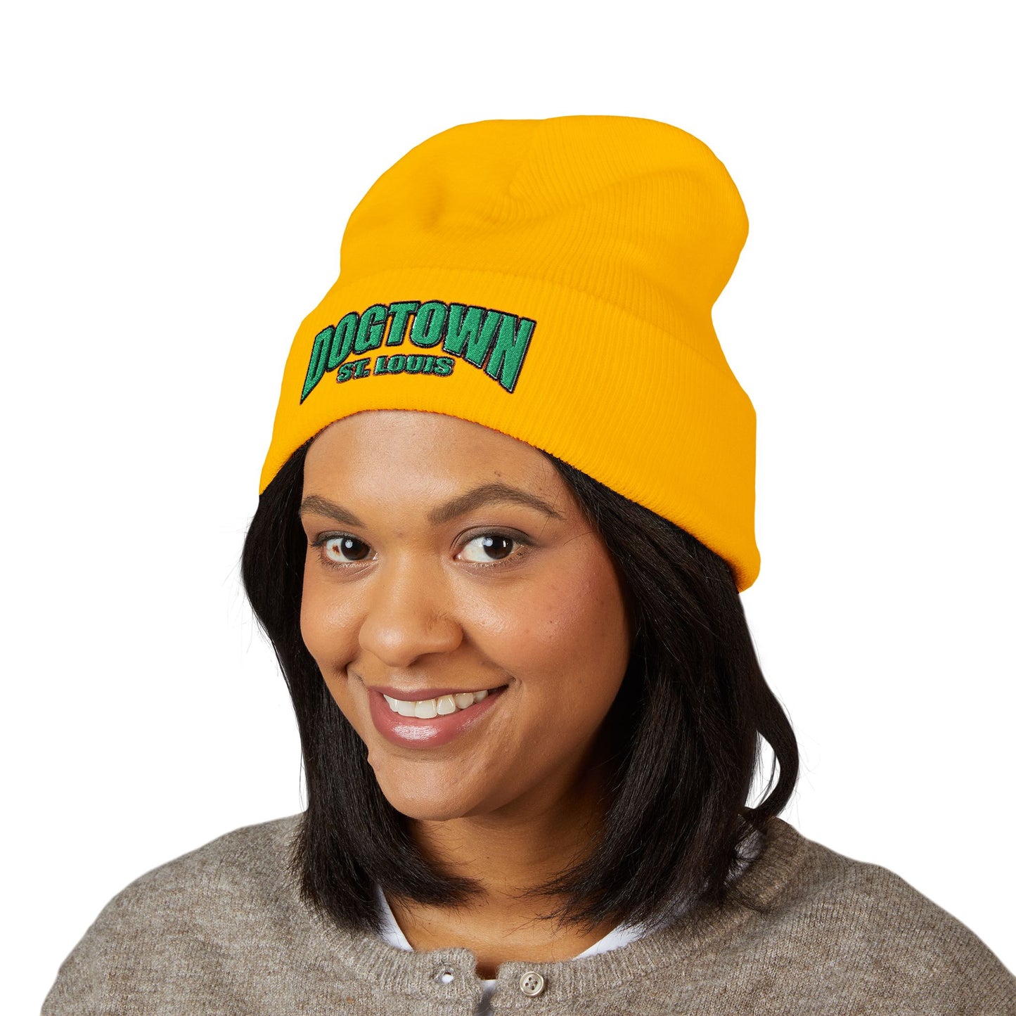 Beanie - Classic Cuffed Beanie Dogtown Saint Louis Design