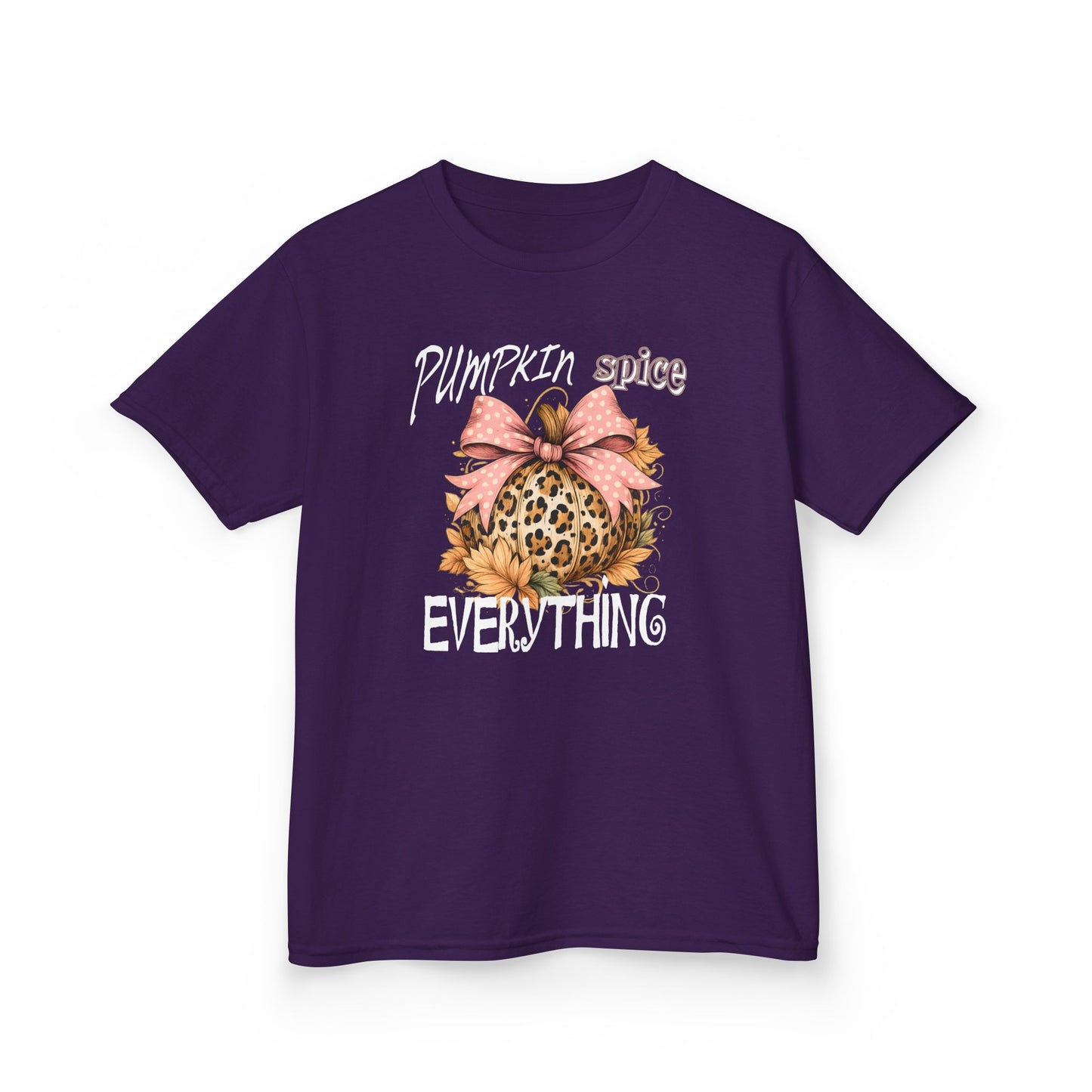 Kids Pumpkin Spice Everything Graphic Tee