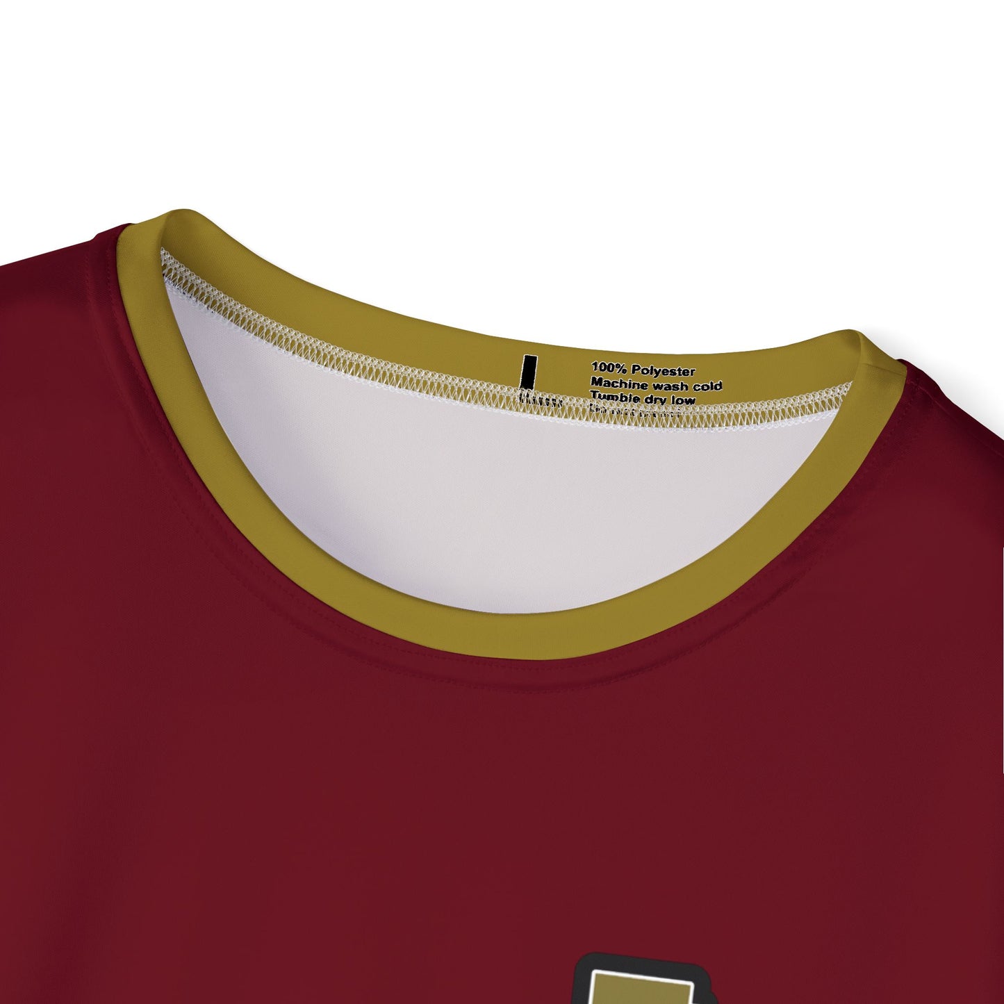 Southside STL All Over Print Sport Jersey (Burgundy)– Gold Skyline Edition