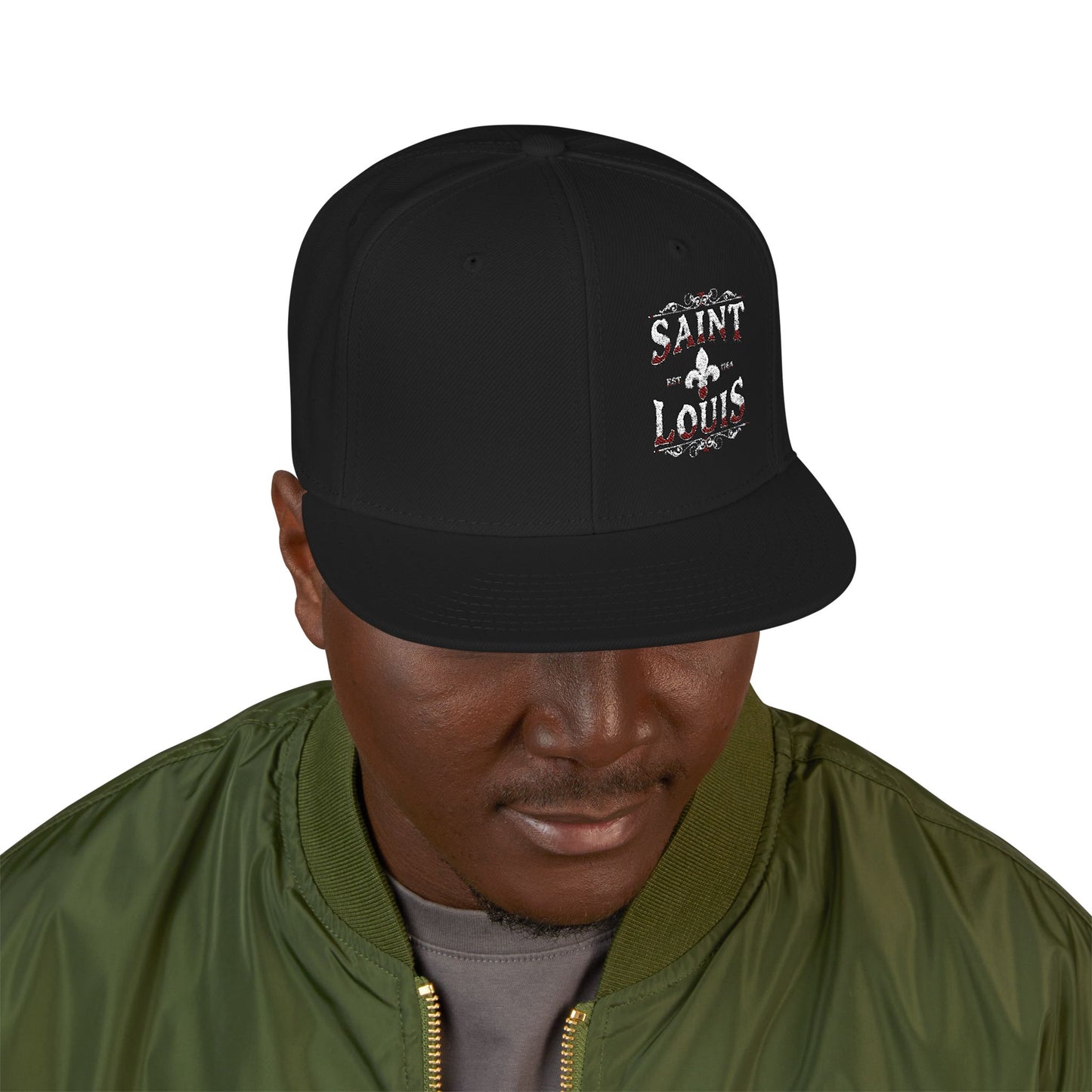 Saint Louis Snapback (Embroidery)⚠️ Contains AI-generated models