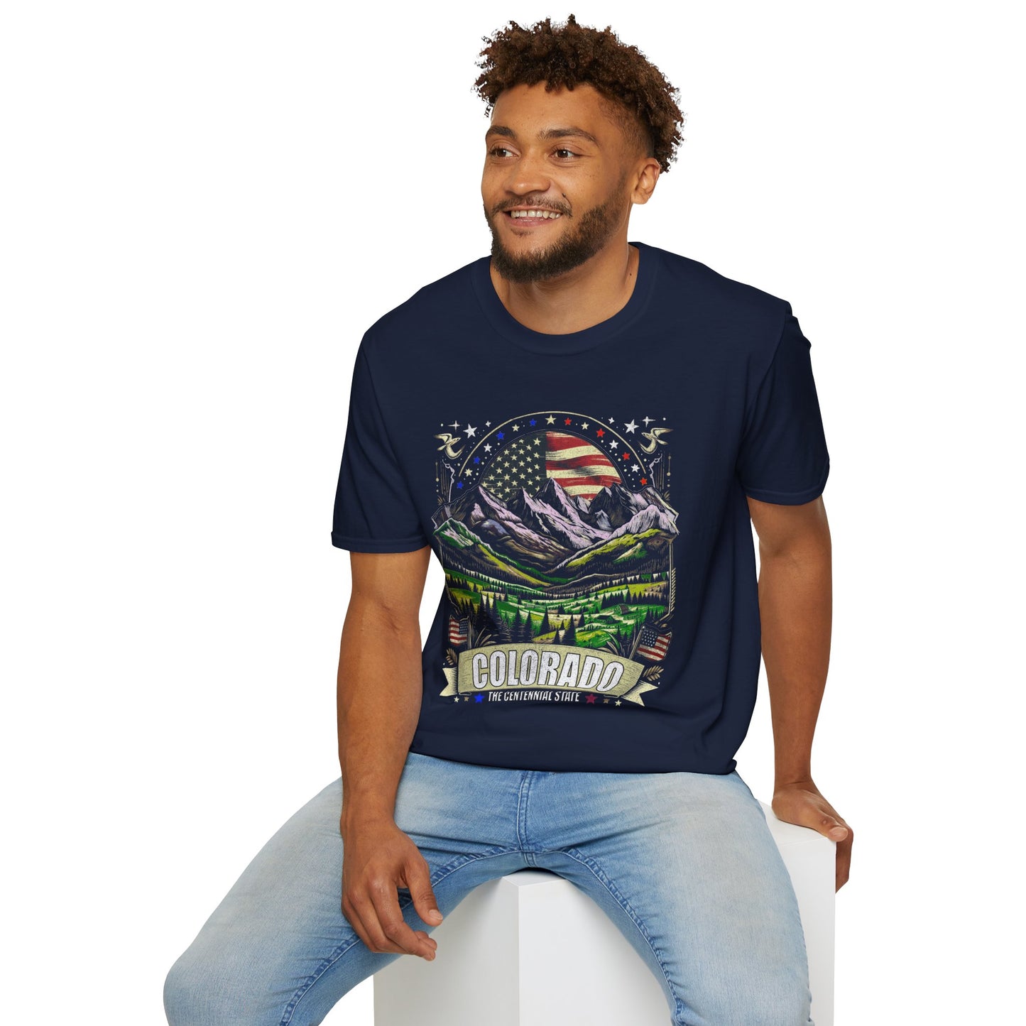 Colorado The Centennial State Graphic Tee