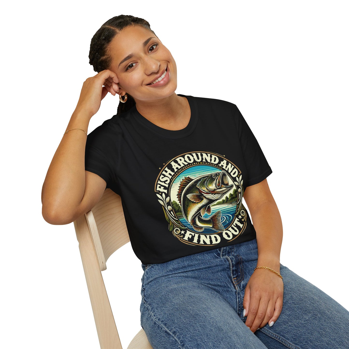 Fish Around And Find out Graphic Tee