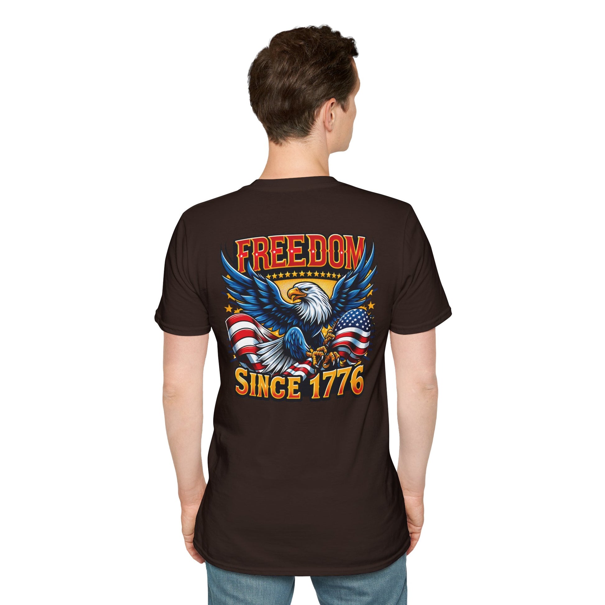 Freedom Since 1776 Graphic Tee Printify