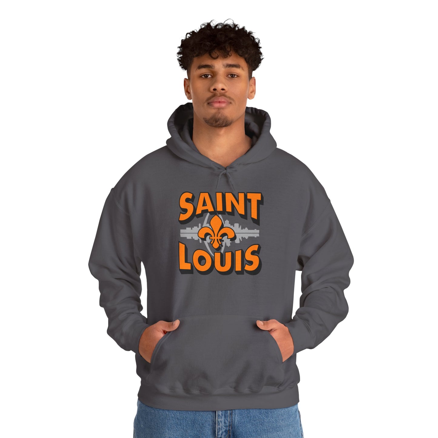Saint Louis Graphic Hoodie — City Skyline Saint Louis Hoodie