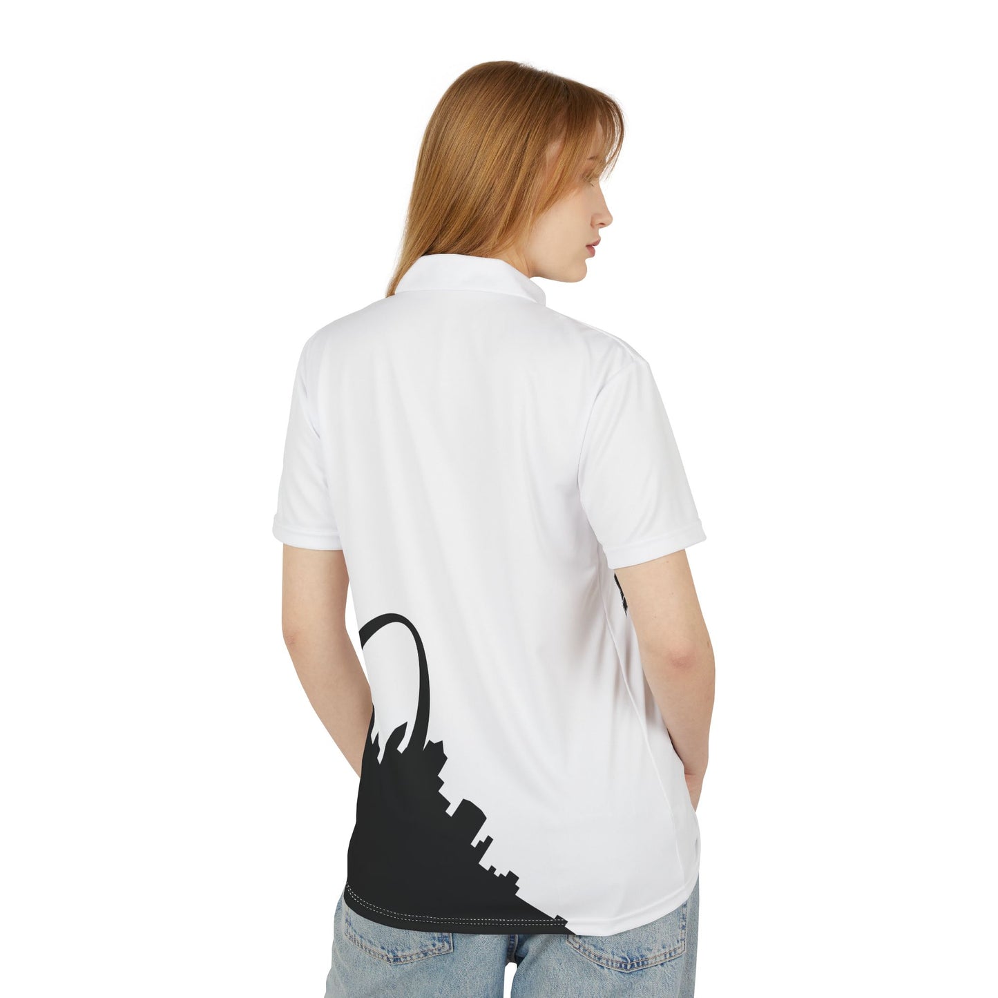 STL Cityscape Polo Shirt - Unisex Polo Shirt