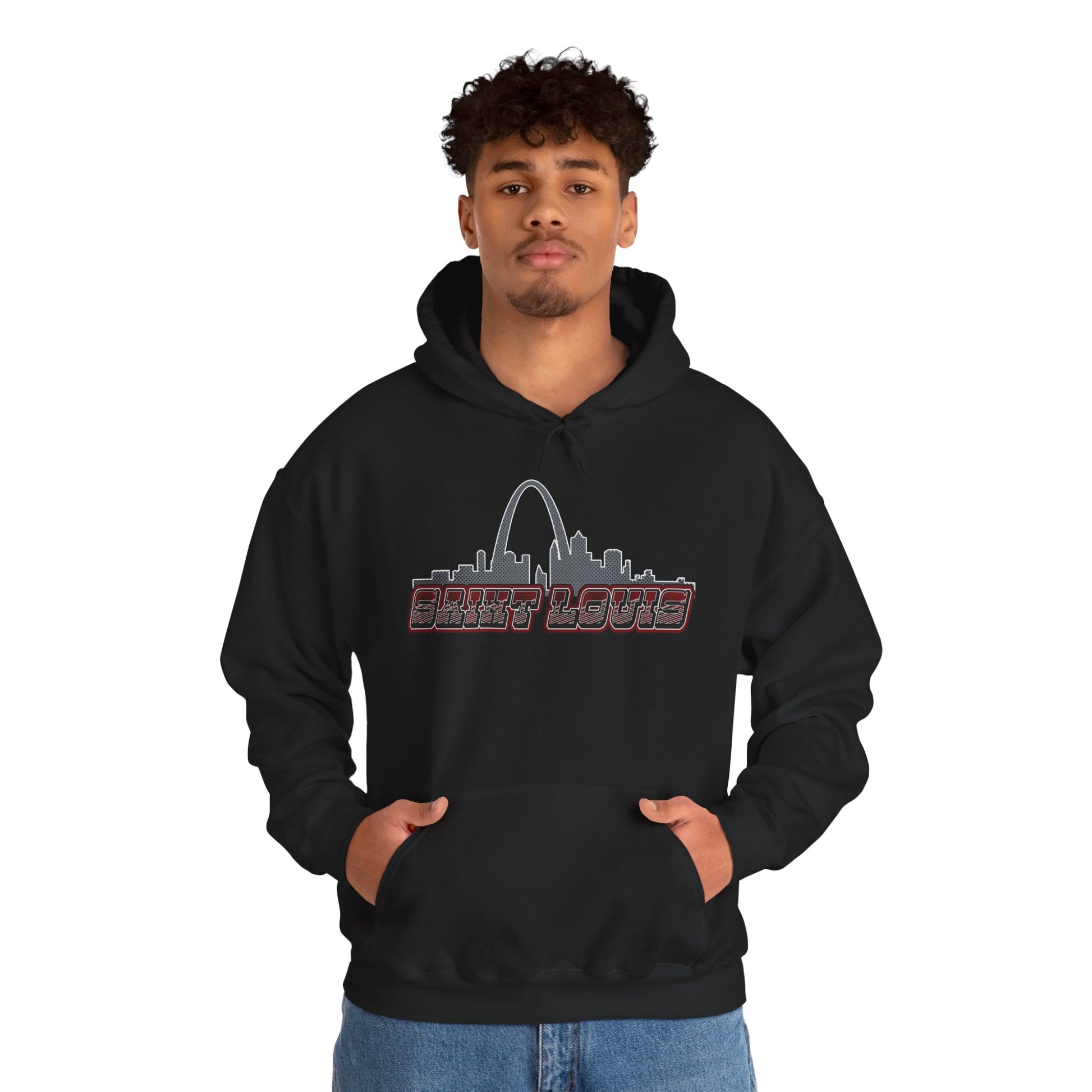 Saint Louis Hoodie Printify