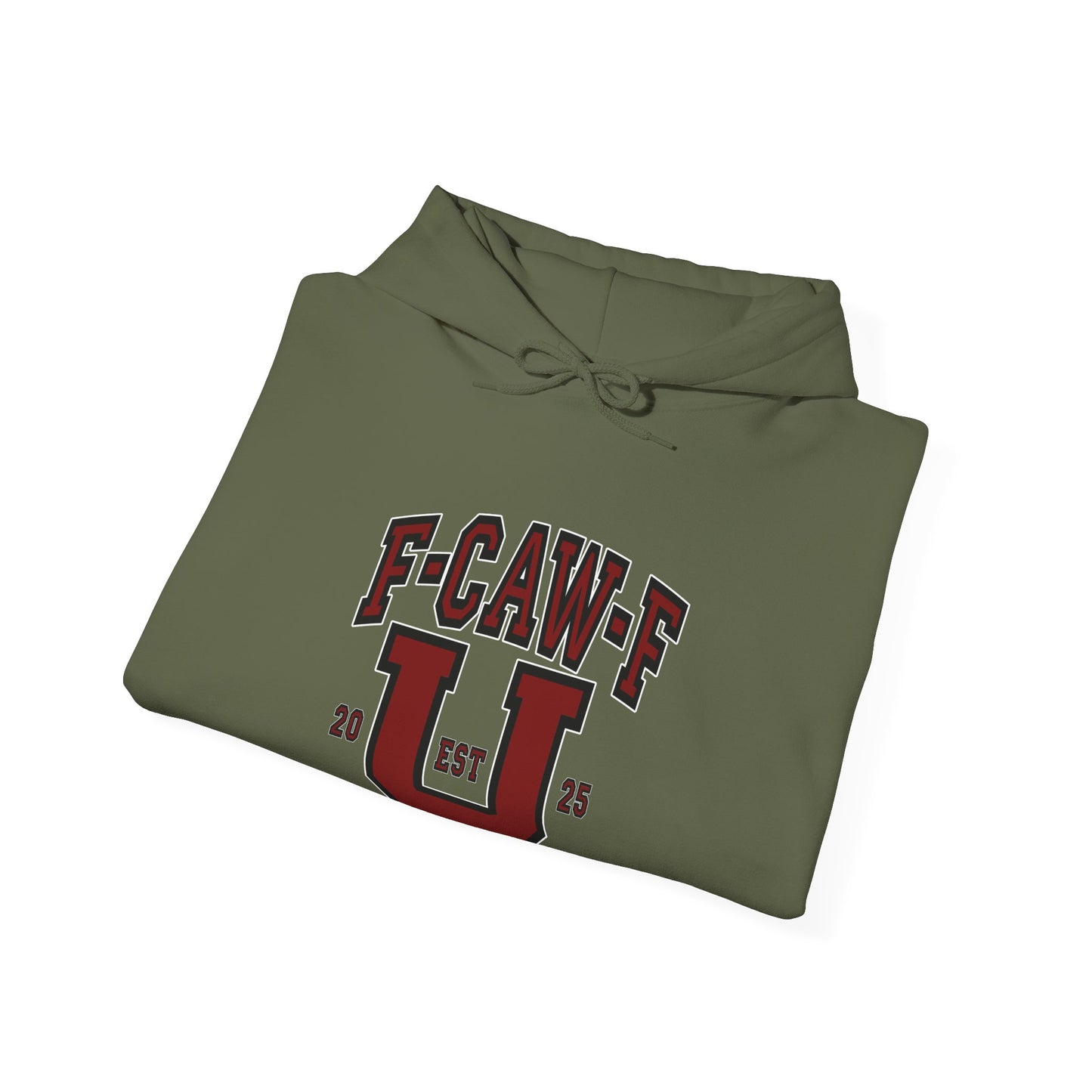 Unisex Heavy Blend™ Hooded Sweatshirt F-CAW-F U Front ChestDesign Printify