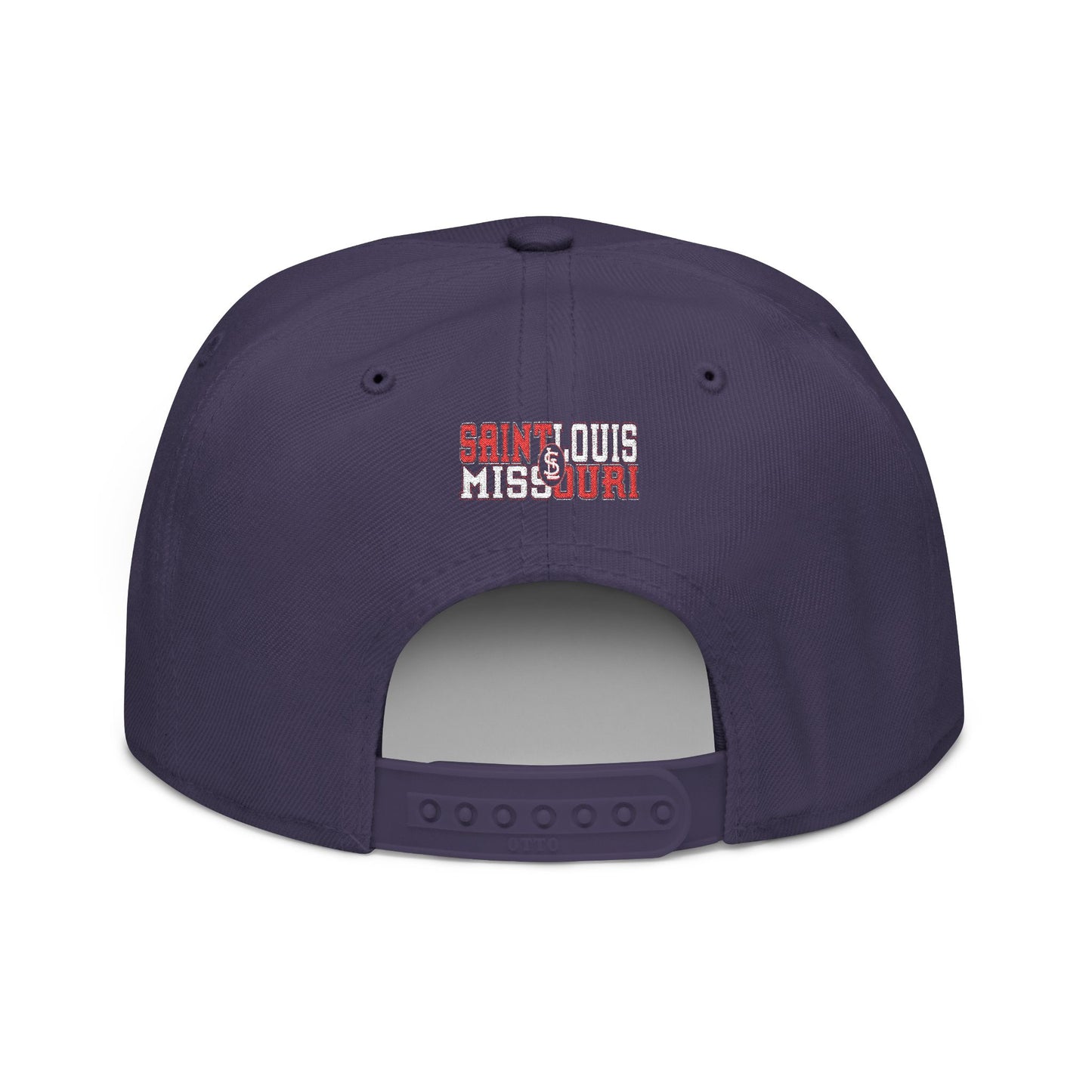 Snapback (Embroidery)-Offset Saint Louis Logo Printify