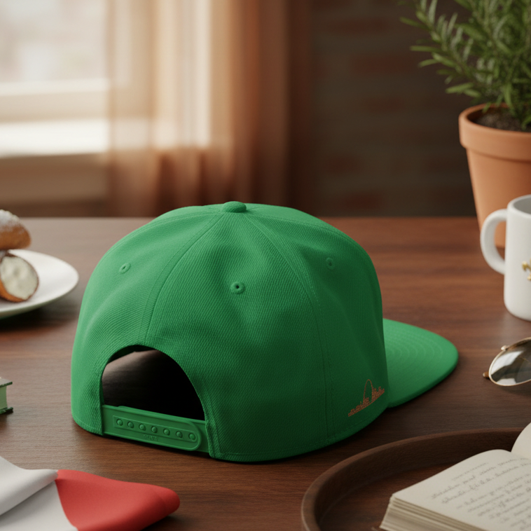 Embroidered Snapback Hat — STL Logo with The Hill Flag  and Saint Louis Flag