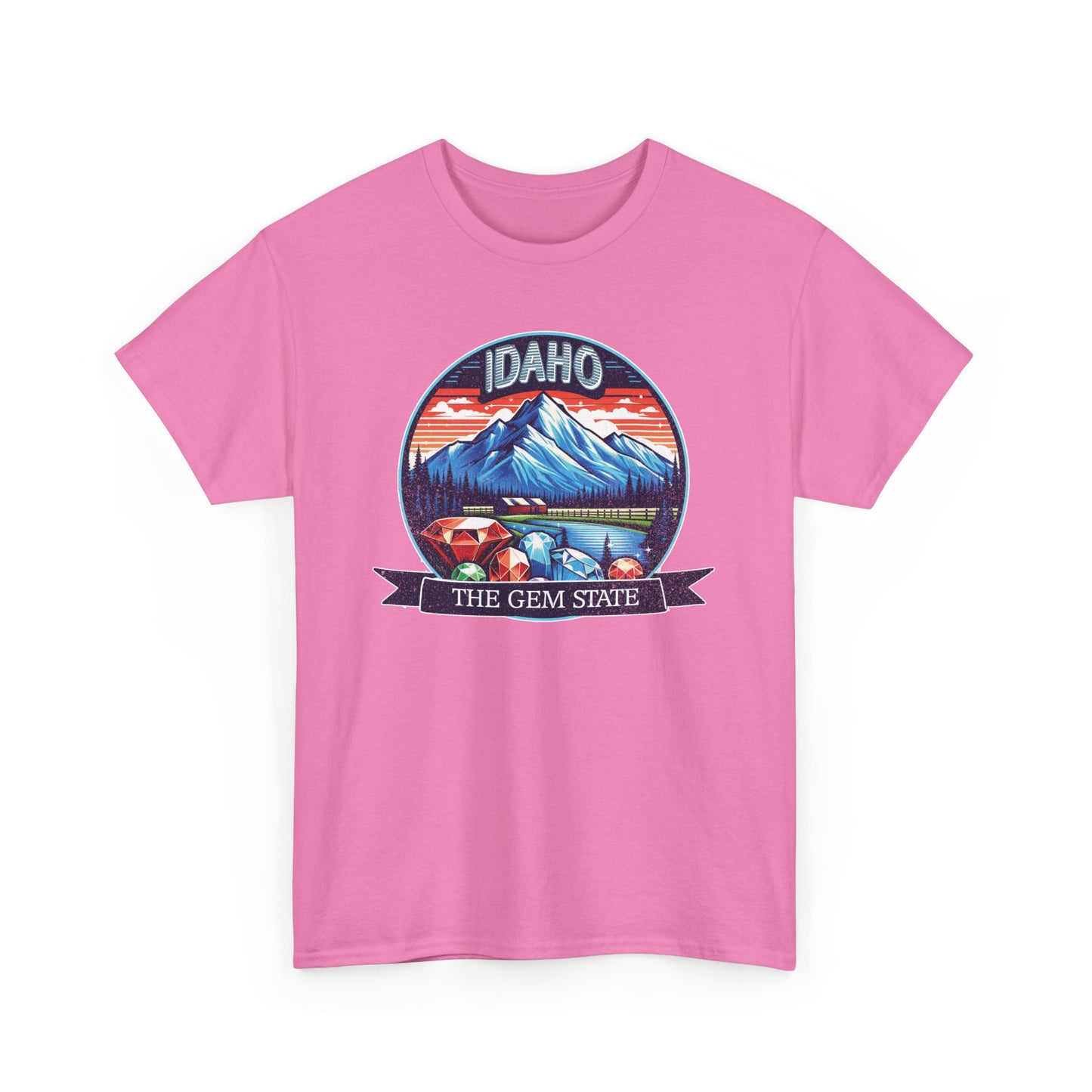 Idaho The Gem State Graphic Tee