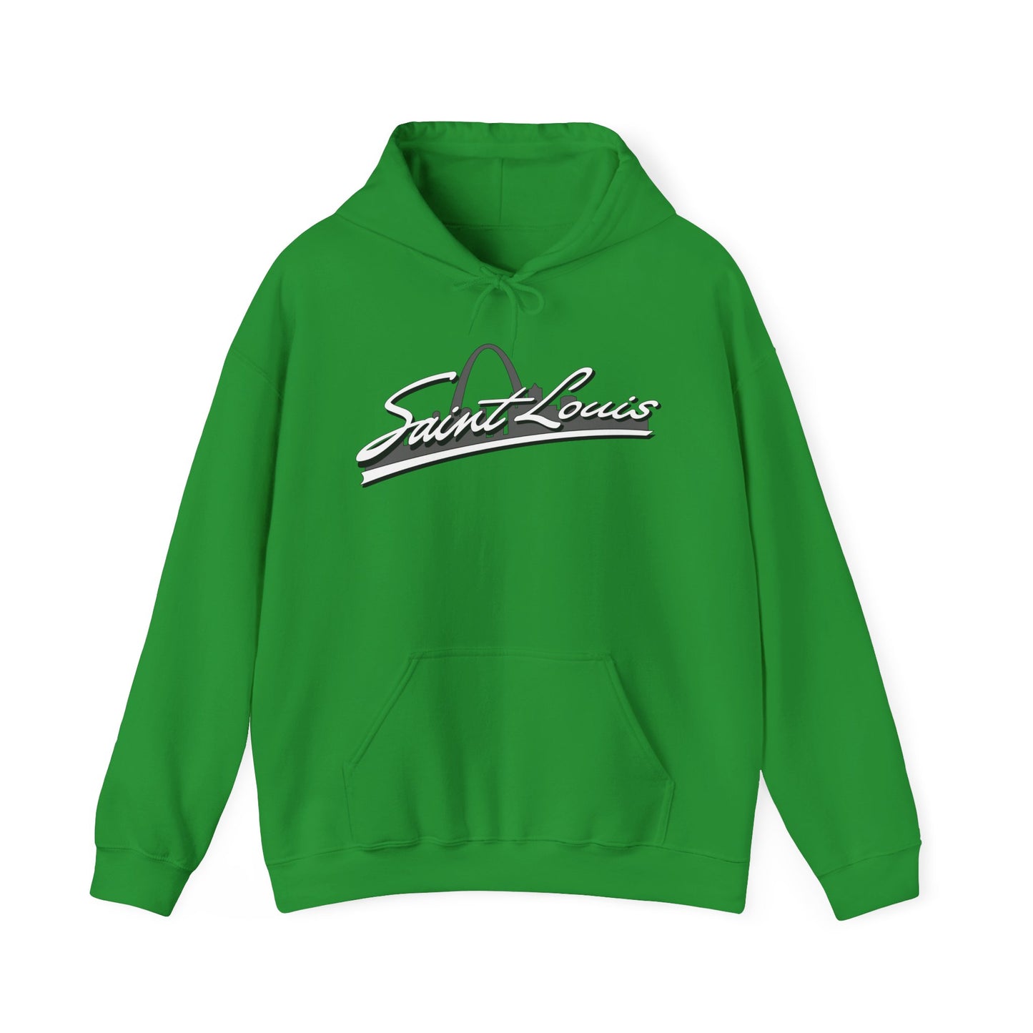 Saint Louis Graphic Hooded Sweatshirt Printify