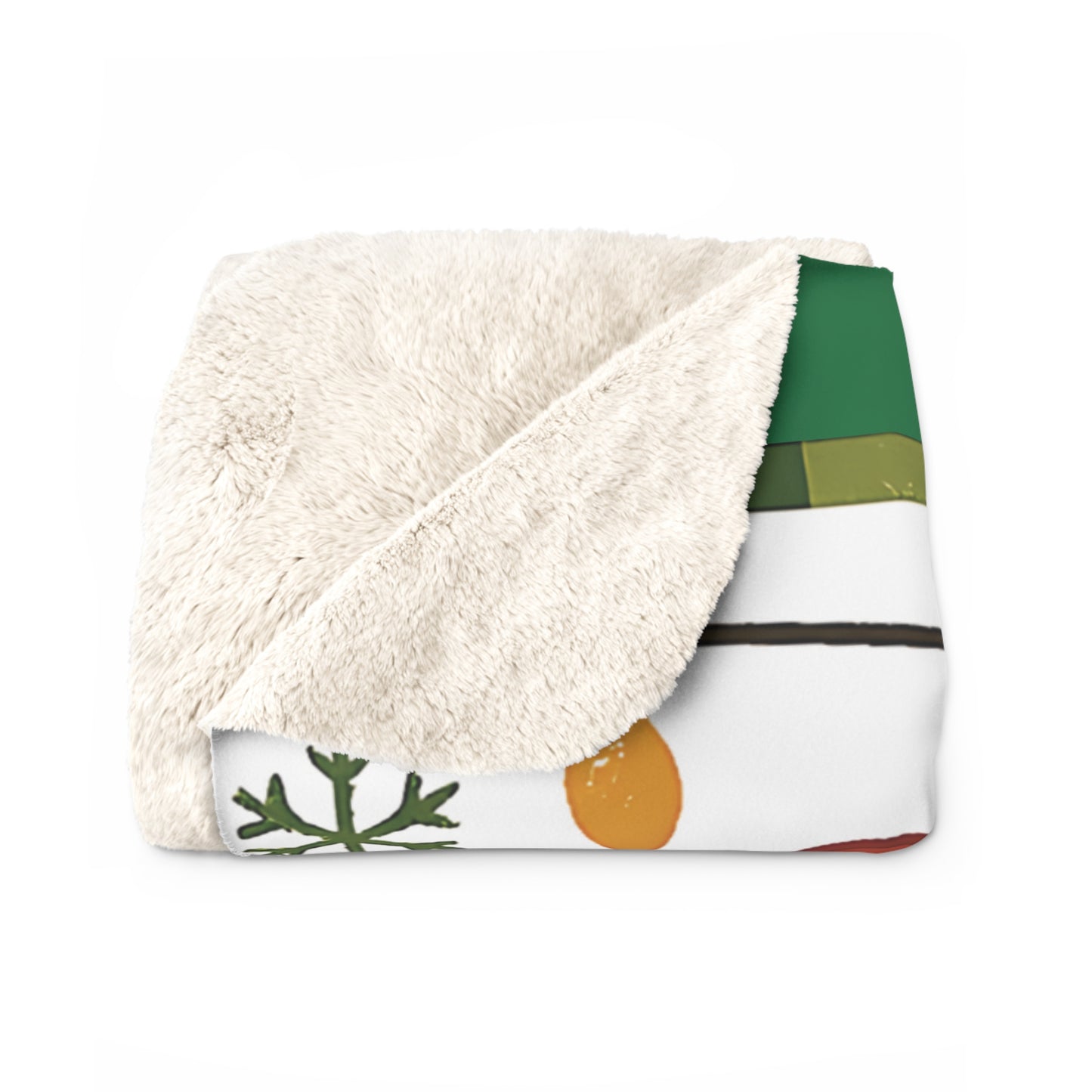 Christmas Sherpa Fleece Blanket -6 7 Design