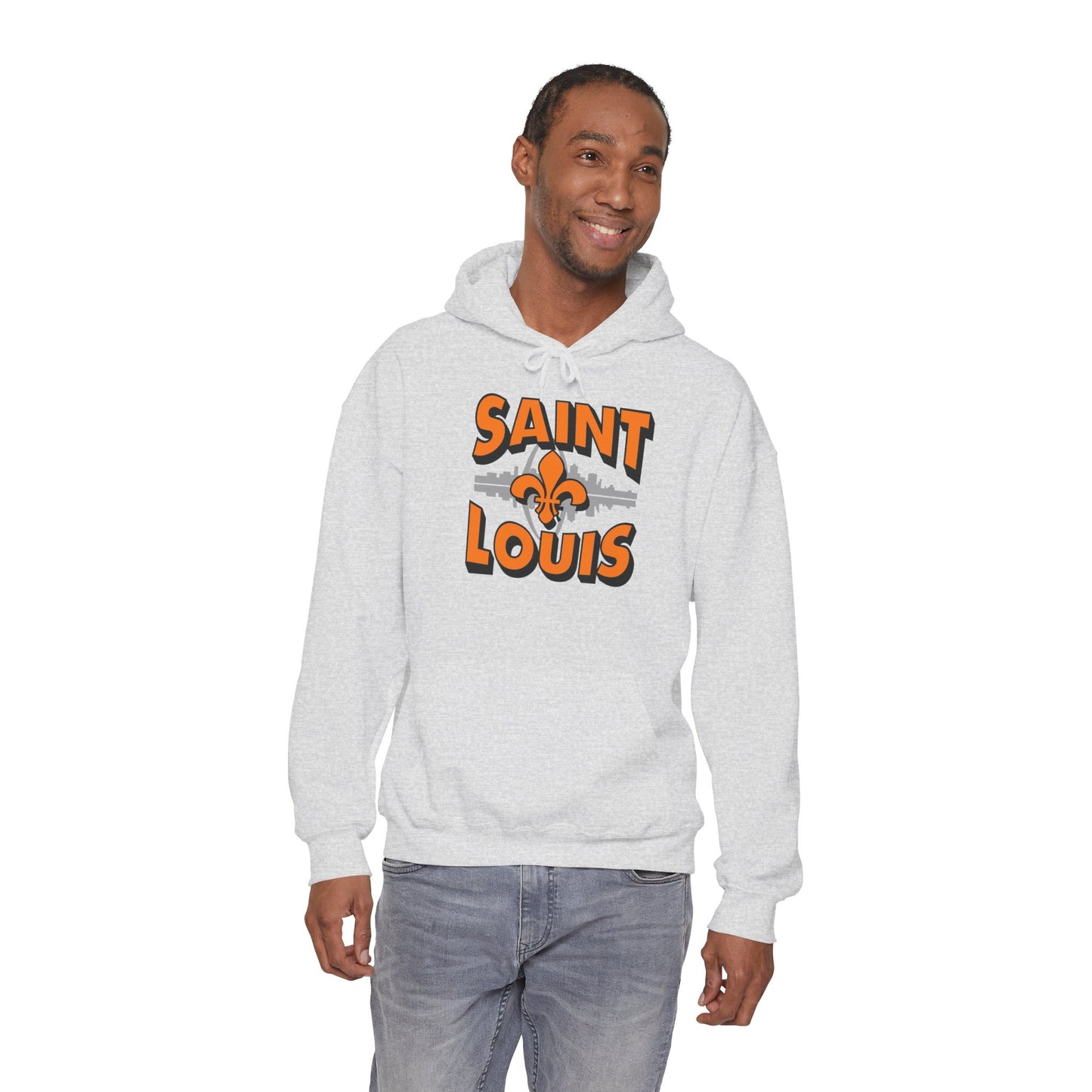 Saint Louis Graphic Hoodie — City Skyline Saint Louis Hoodie