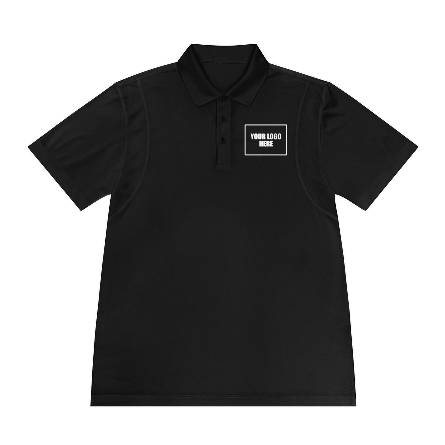 Customizable Sport Polo Work Shirt - Front & Back Logo Work Polo