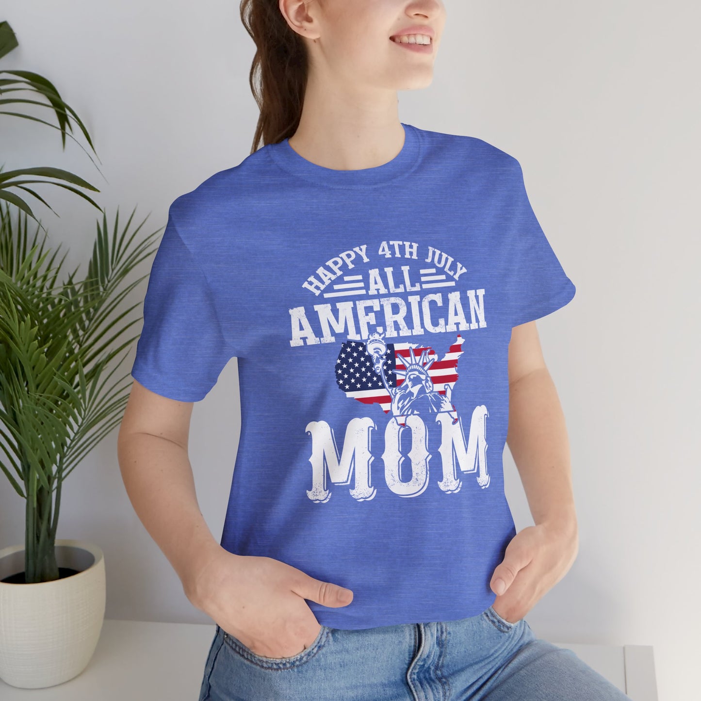 All American Mom 4th of July Tee