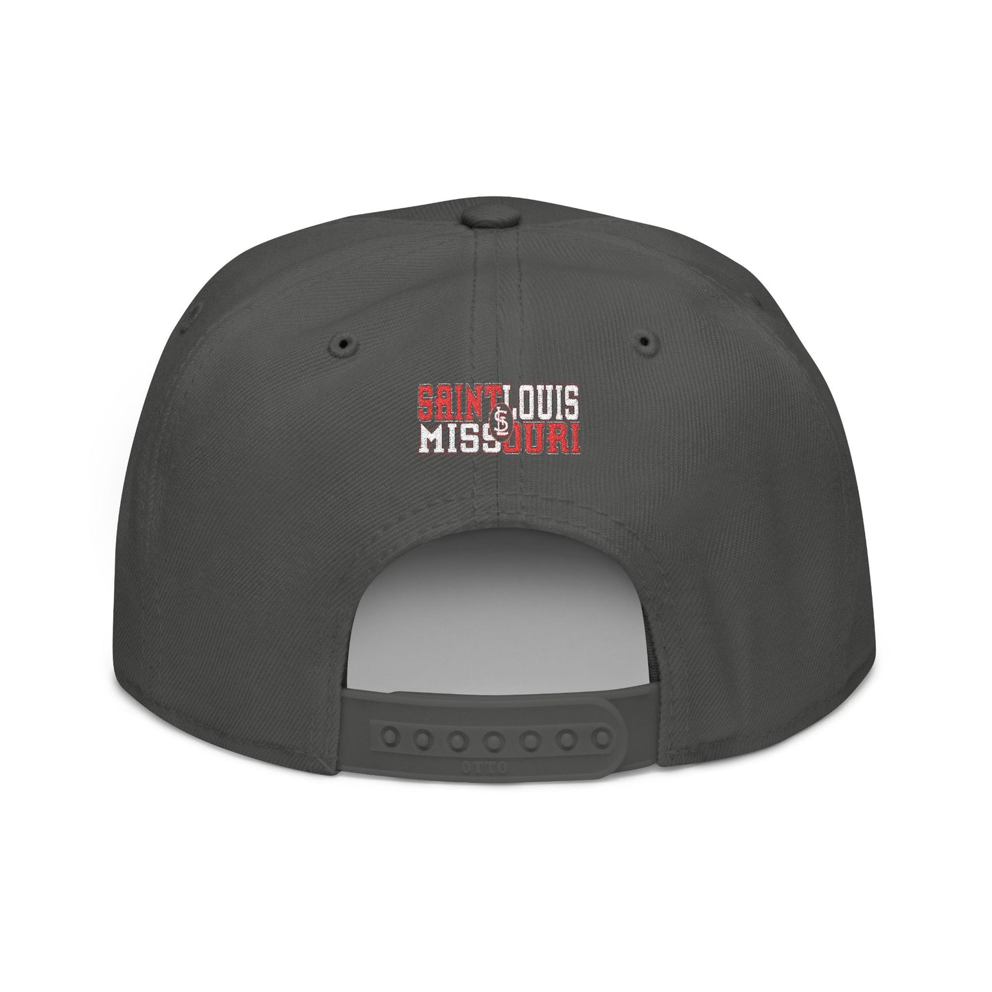 Snapback (Embroidery)-Offset Saint Louis Logo Printify