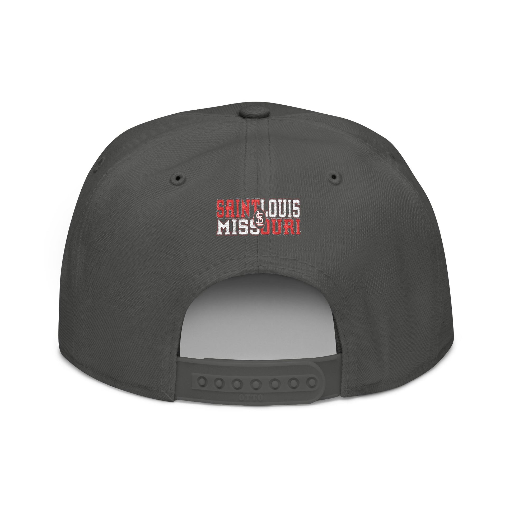 Snapback (Embroidery)-Offset Saint Louis Logo Printify