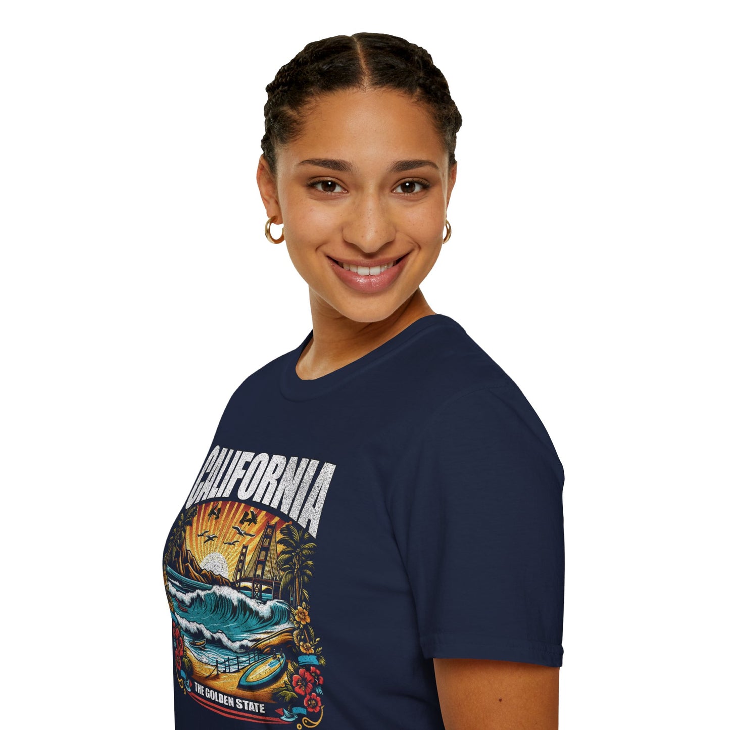 California The Golden State Graphic Tee