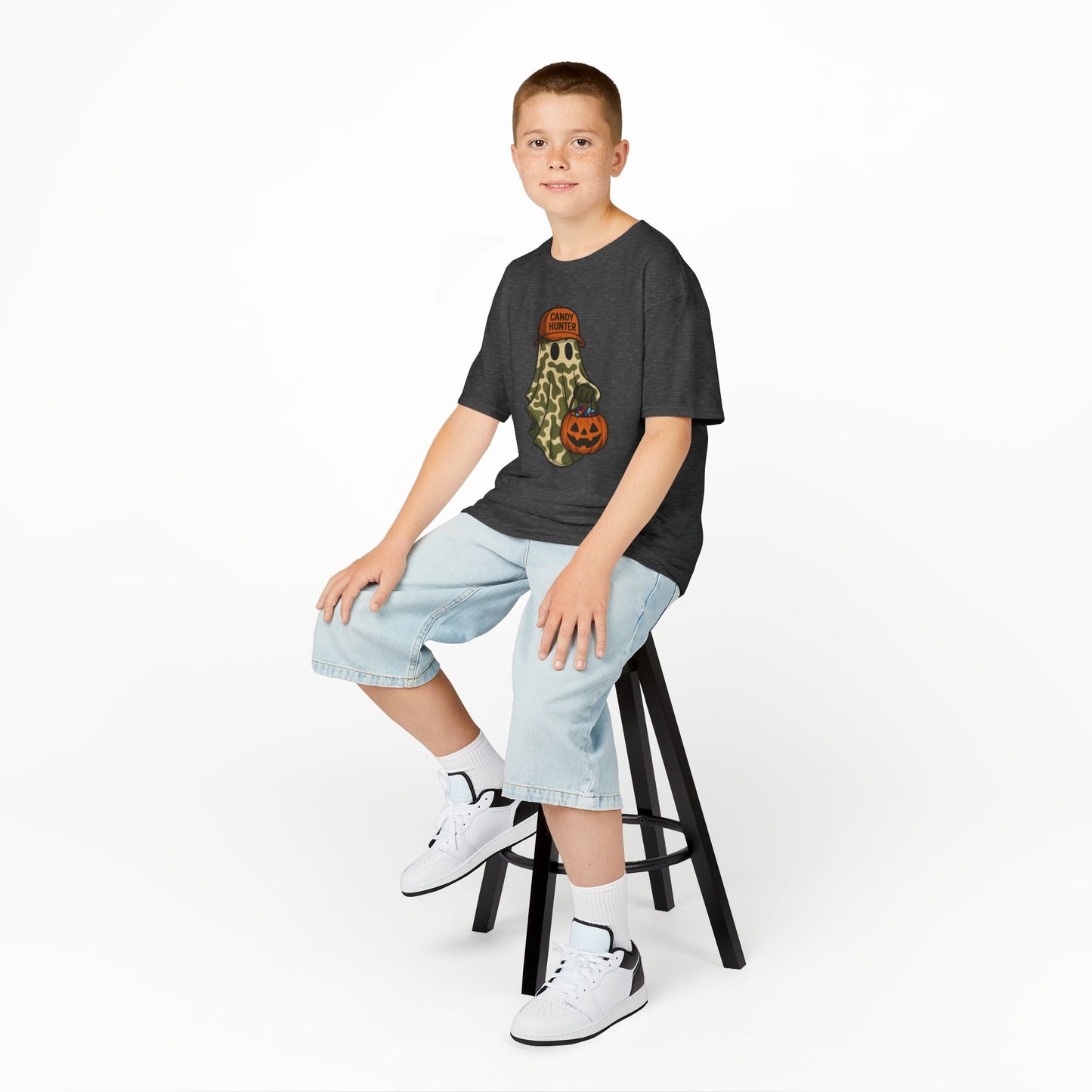 Kids Tee - Camo Ghost Graphic