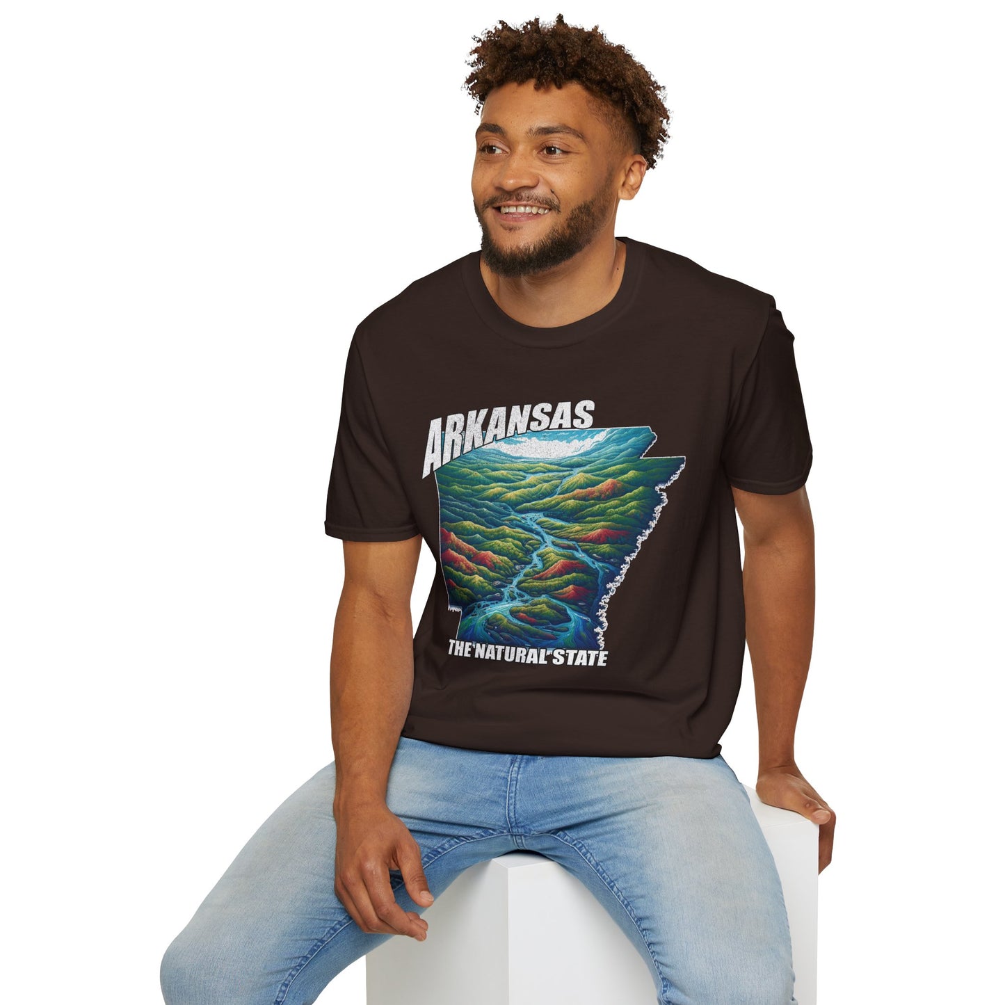 Arkansas The Natural State Graphic Tee