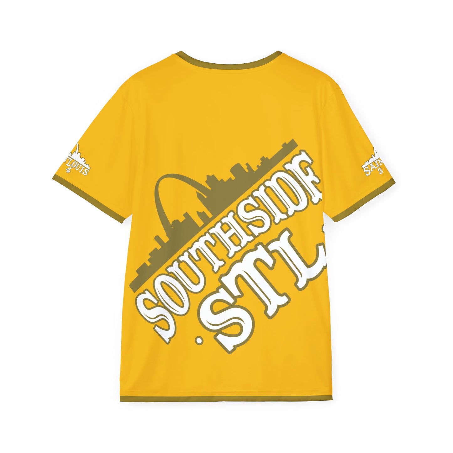 Southside STL All Over Print Sport Jersey(Yellow) – Gold Skyline Edition