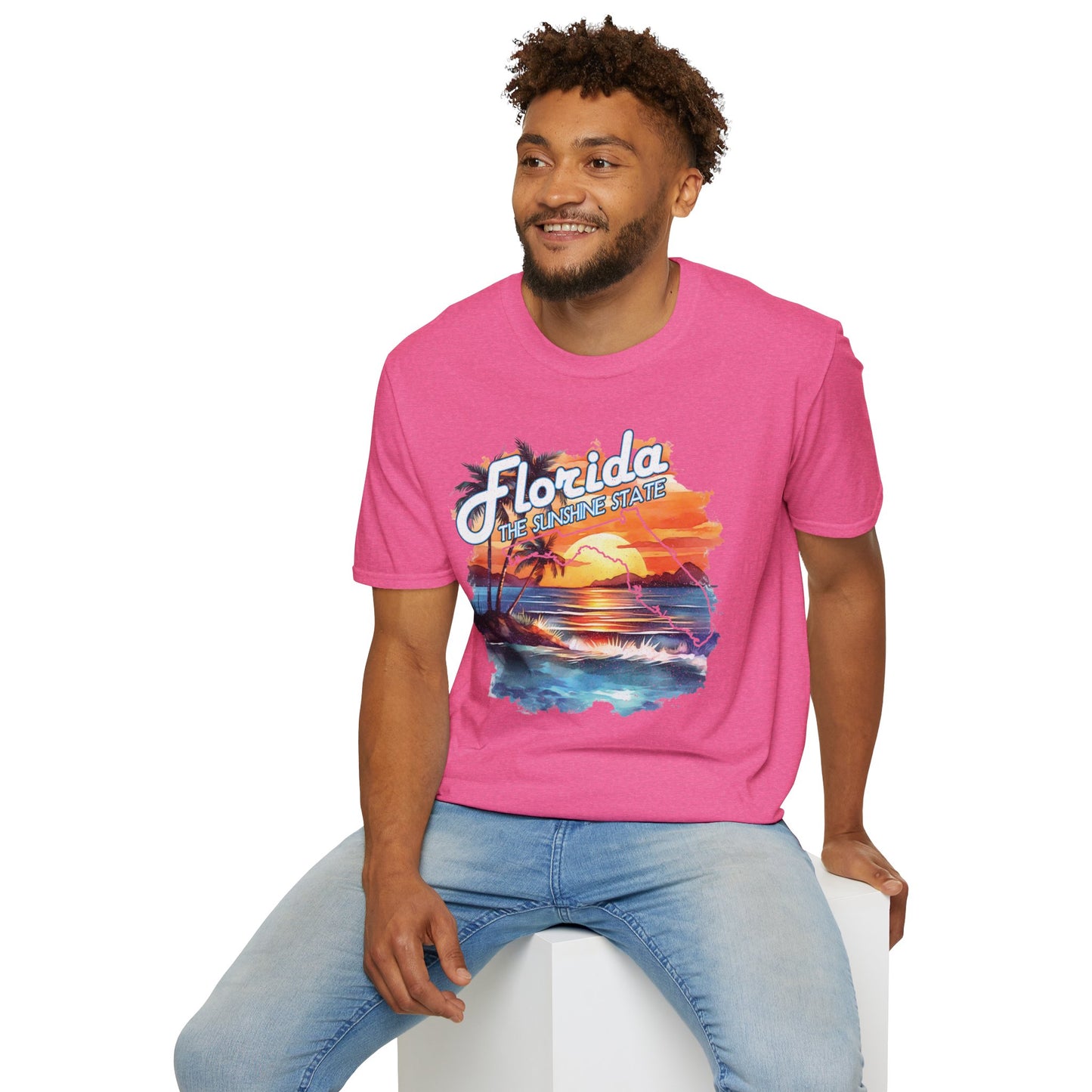 Florida Sunshine State T-Shirt - Unisex Softstyle