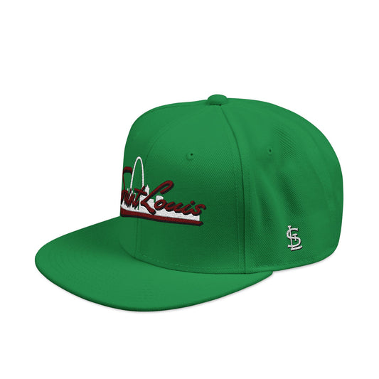 Snapback Hat - Saint Louis Full Front Embroidered - The Hill Neighborhood Edition Printify