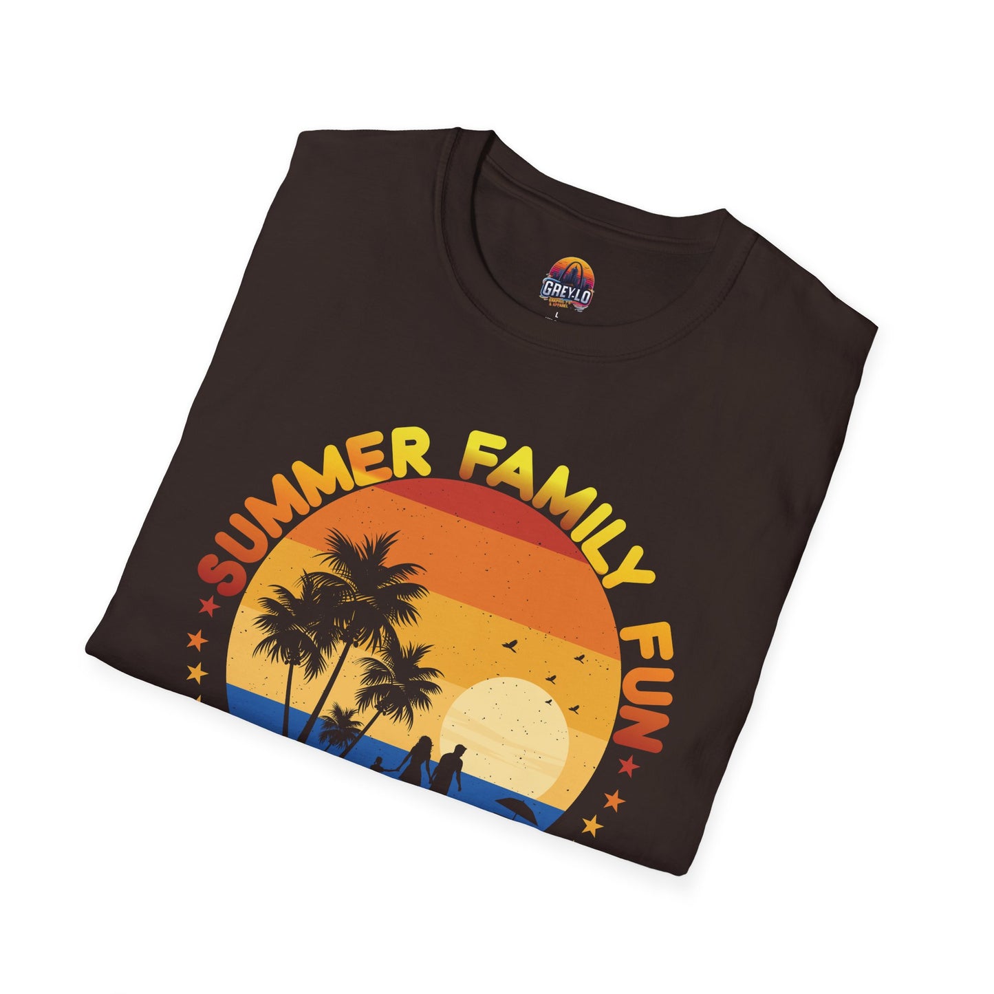 Summer Family Fun Graphic Tee Unisex Softstyle T-Shirt