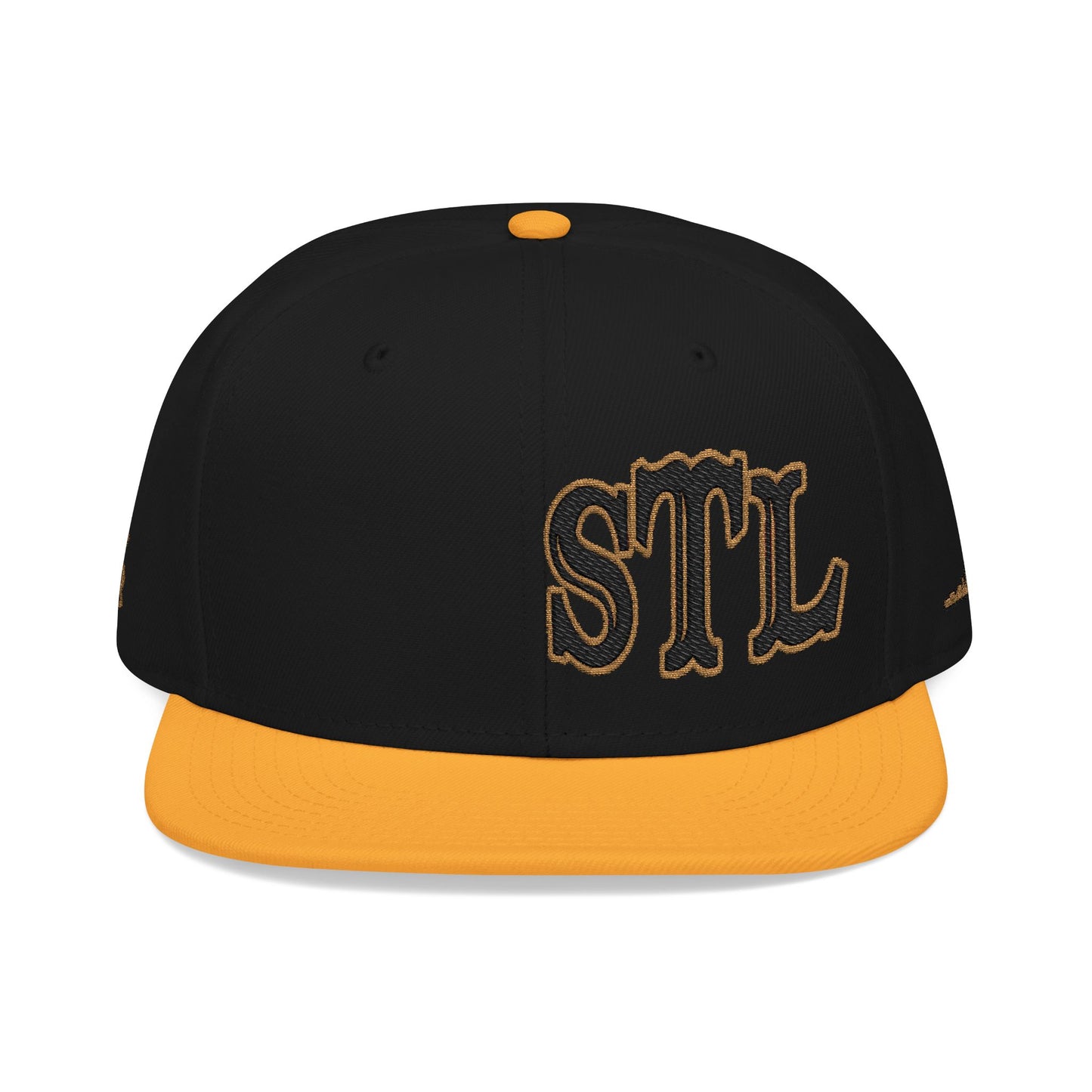 STL Black Gold Edition Embroidered Snapback Hat