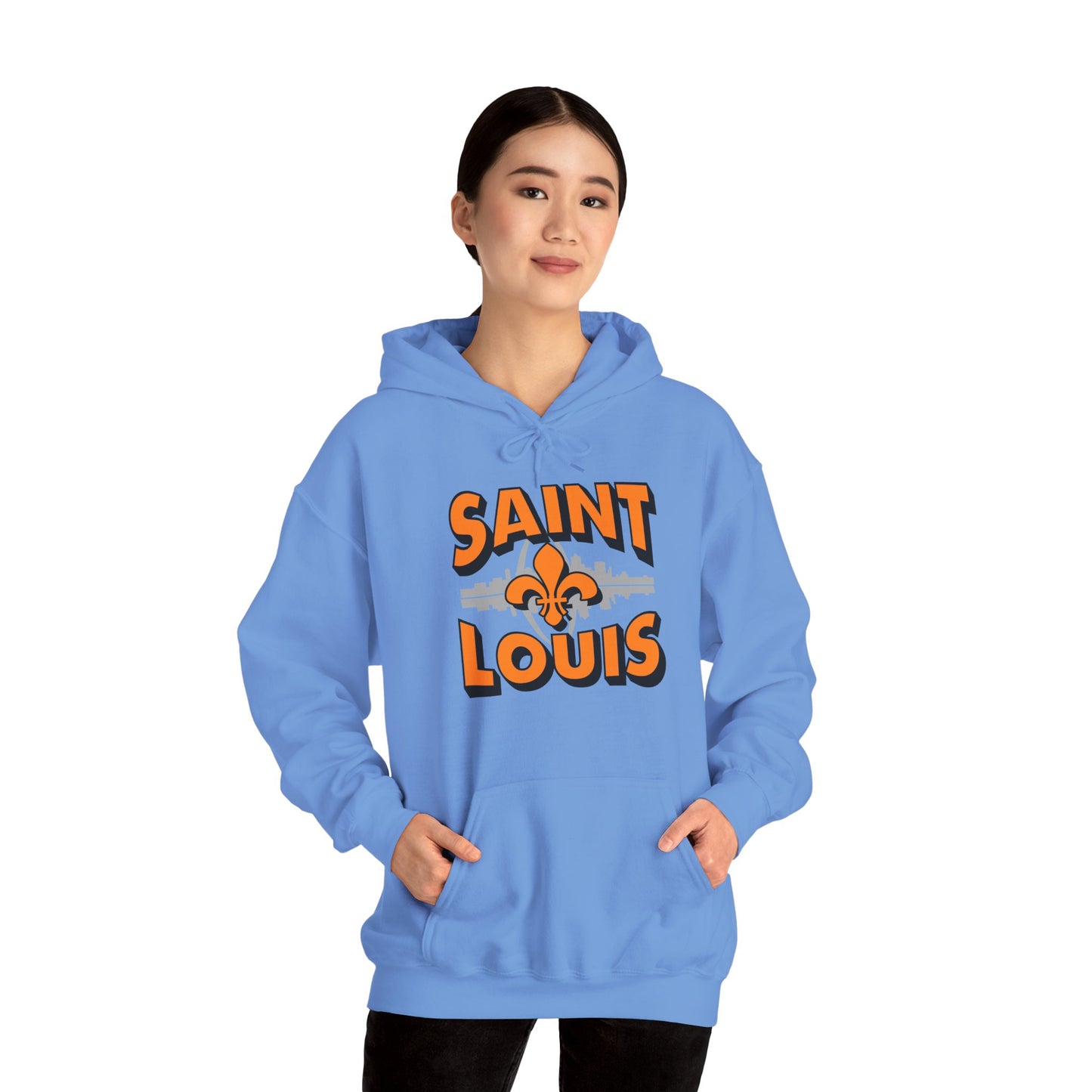 Saint Louis Graphic Hoodie — City Skyline Saint Louis Hoodie