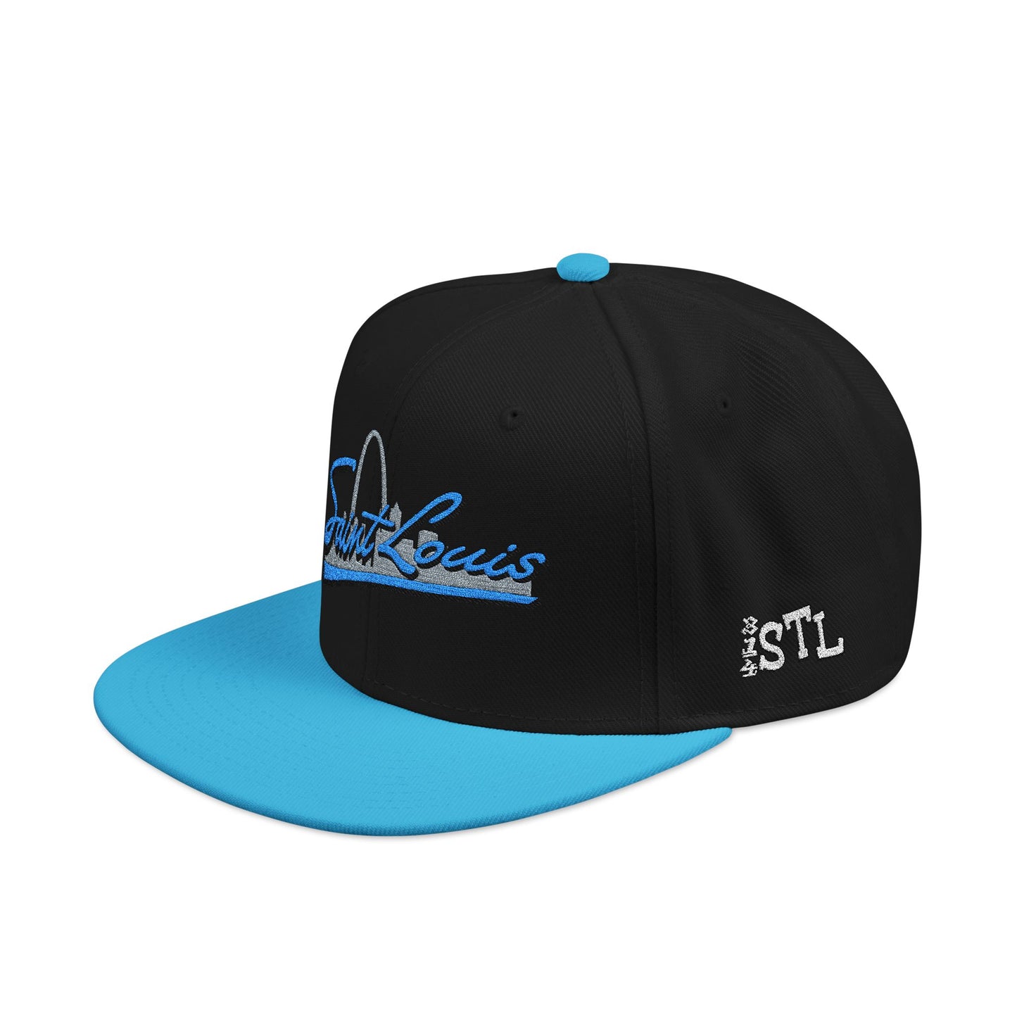 Embroidered Snapback - Saint Louis Printify