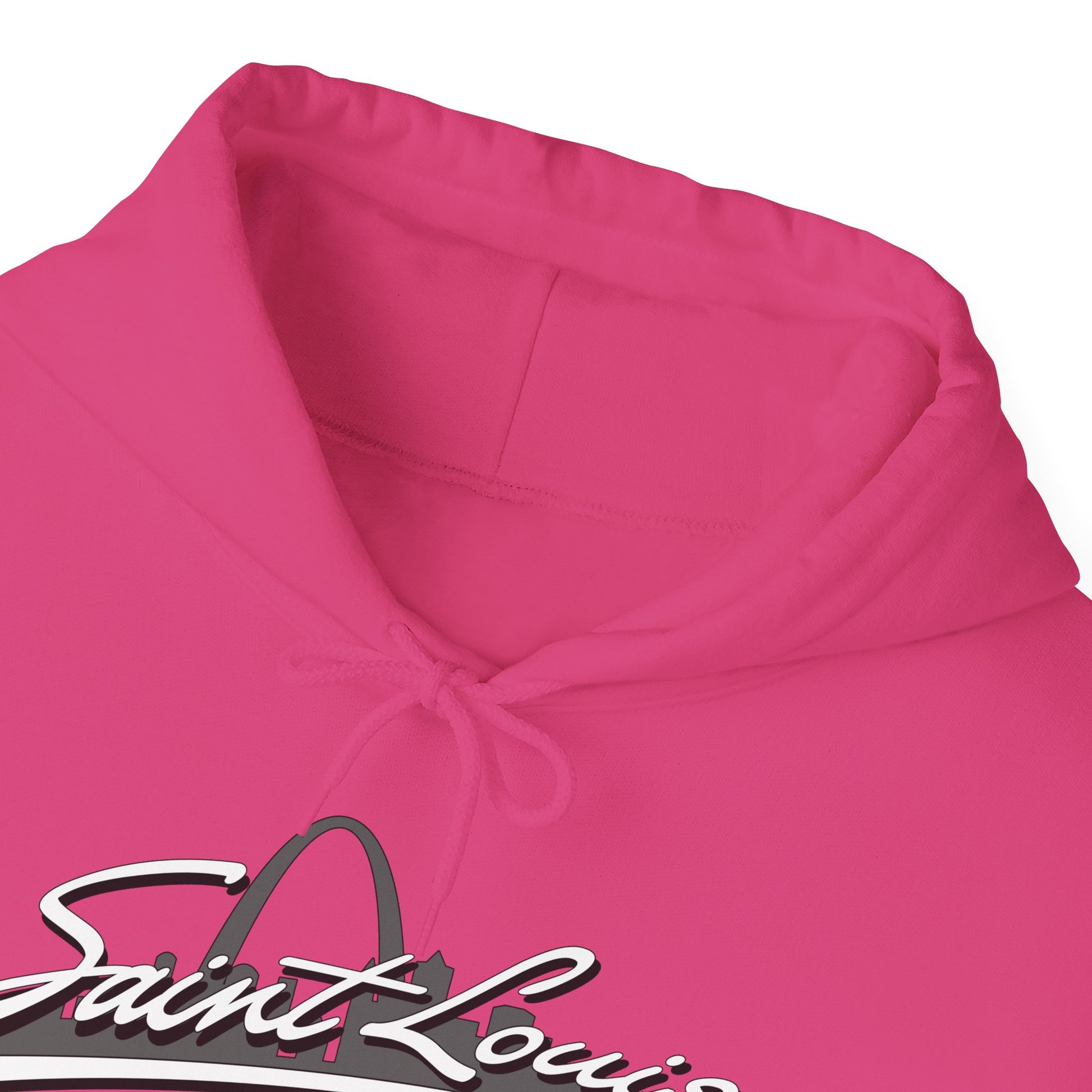 Saint Louis Graphic Hooded Sweatshirt Printify