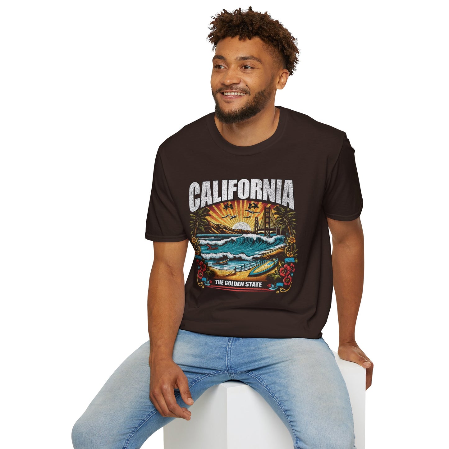 California The Golden State Graphic Tee