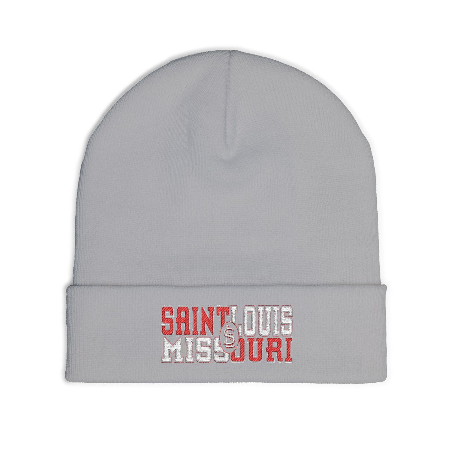 Beanie Hat - Saint Louis Missouri Split Color Design