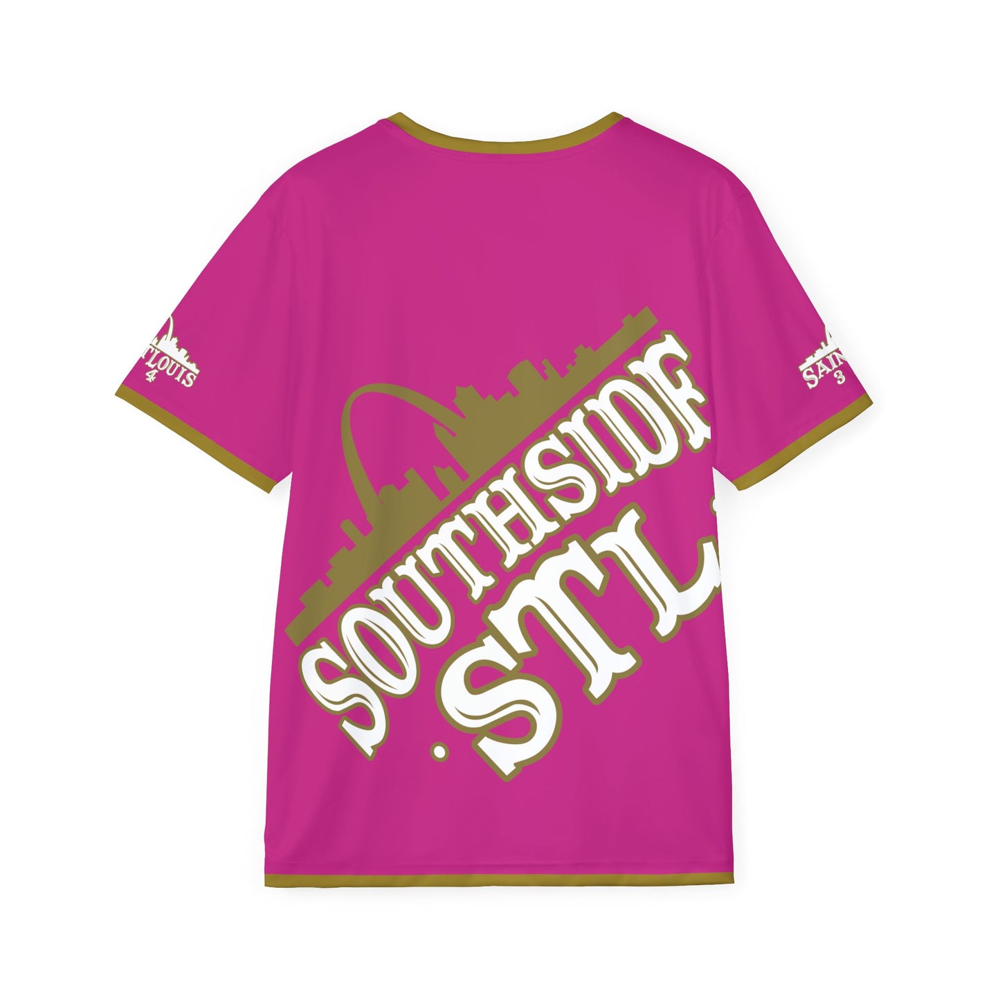 Southside STL All Over Print Sport Jersey (Pink)– Gold Skyline Edition