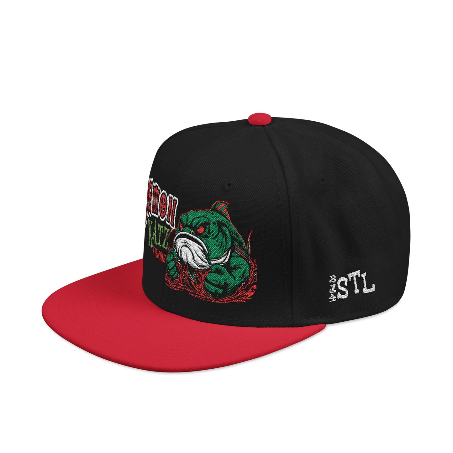 Embroidered Snapback Hat — Demon Katz
