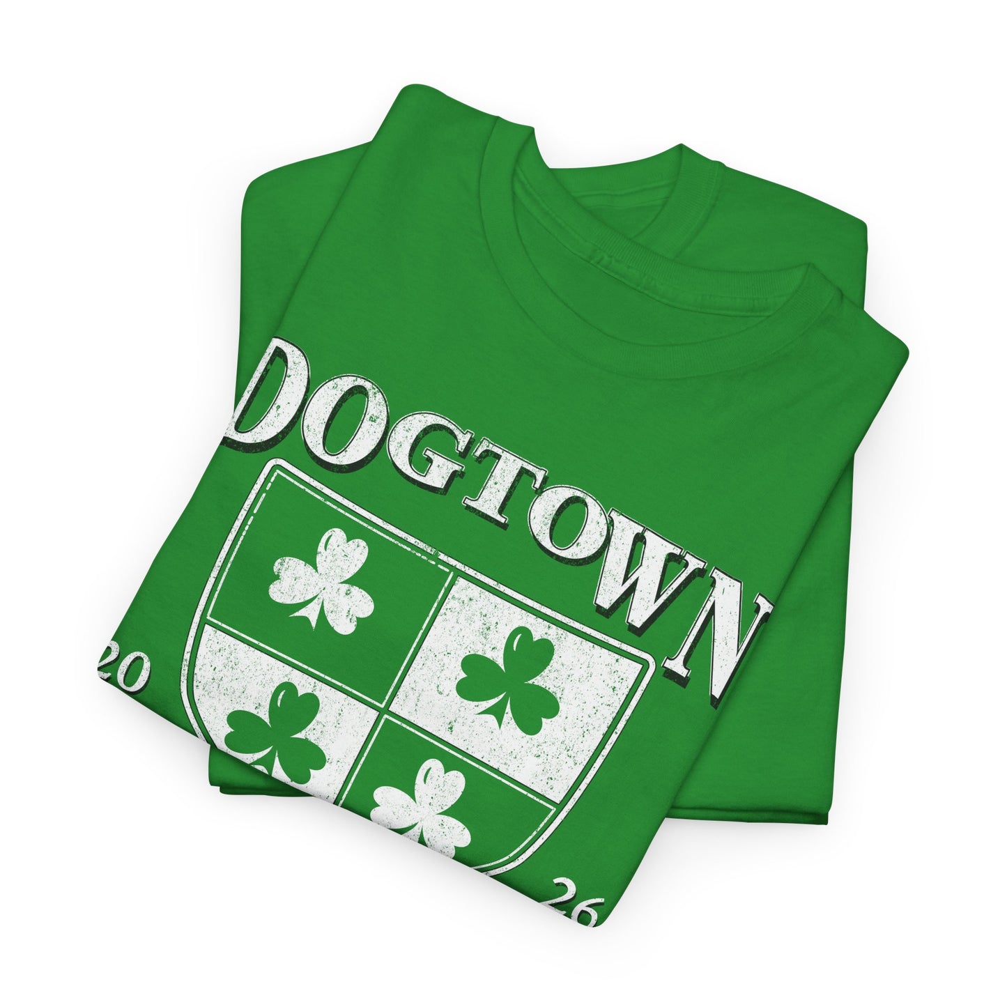 St. Patrick's Day Dogtown Shamrock T‑Shirt